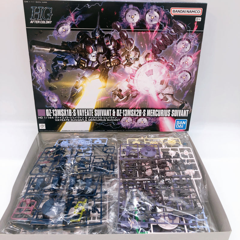 HG 1/144 Vayeate Suivant & Mercurius Suivant Model Kit Premium Bandai Japan NEW