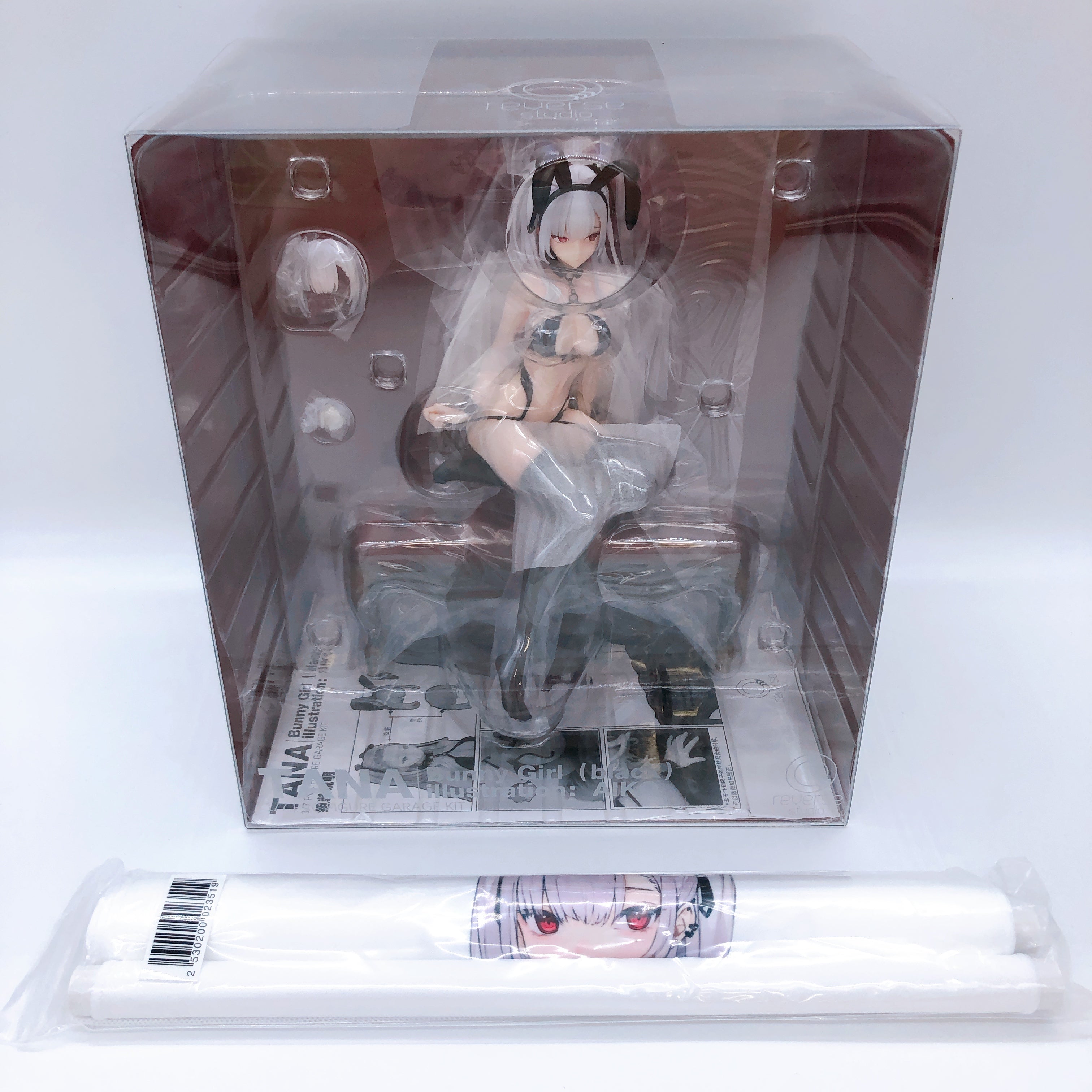(w/Bonus) Tana Black Bunny Girl 1/7 Scale Figure Reverse Studio Japan FASTSHIP