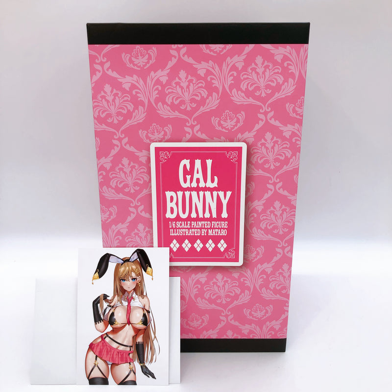 Gal Bunny 1/6 Scale Figure Illustrated by Mataro Native AUTHENTIC Pink Cat Japan