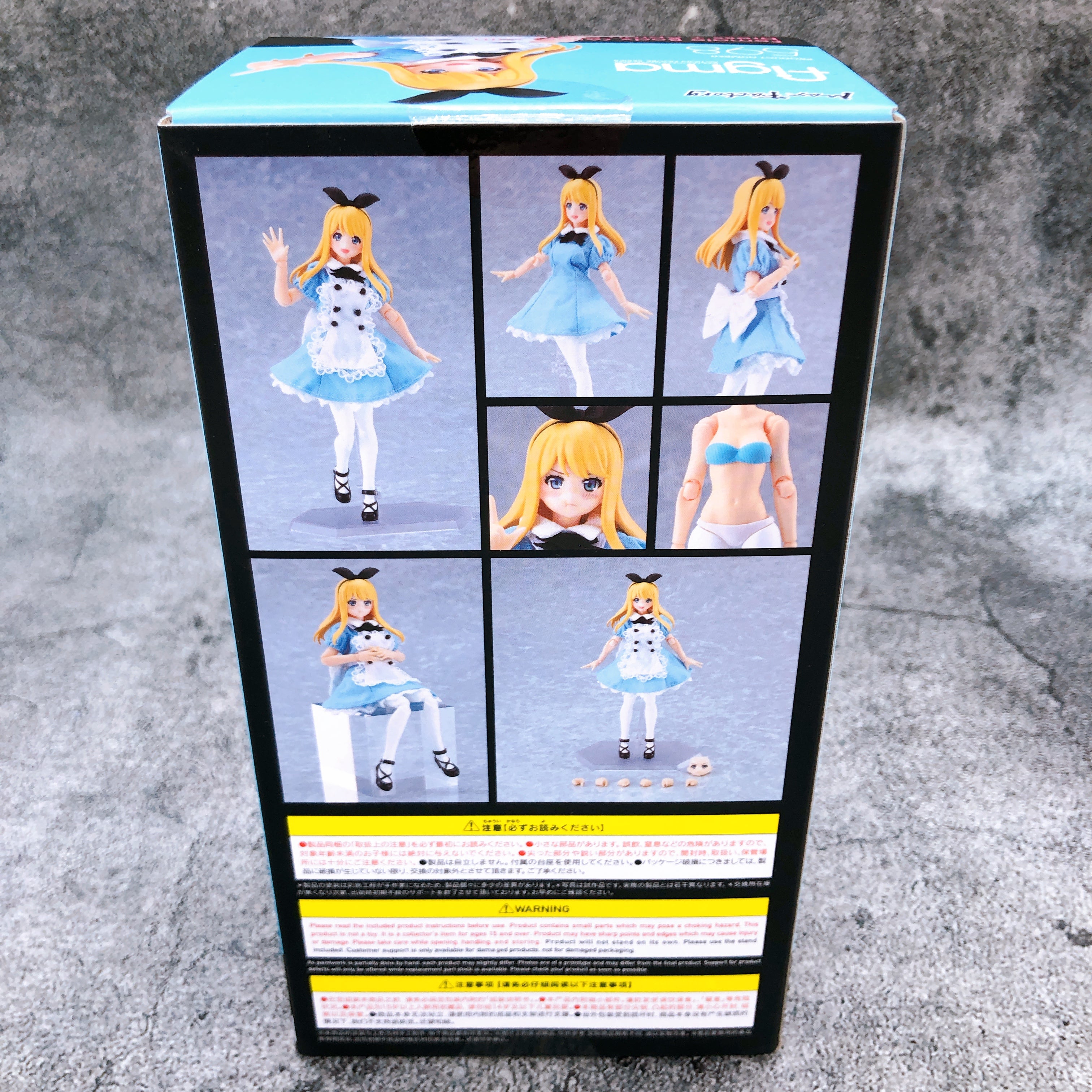 figma Styles 598 Female Body Alice with Dress + Apron Outfit Action Figure
