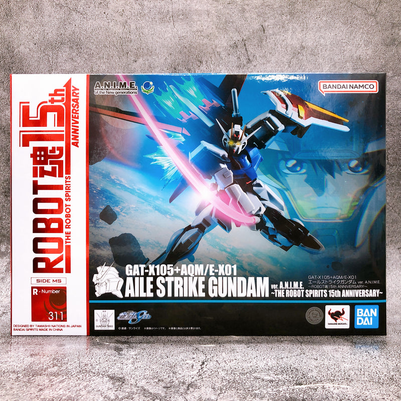 Robot Spirits Aile Strike Gundam ver. A.N.I.M.E. 15th Anniversary Figure Bandai