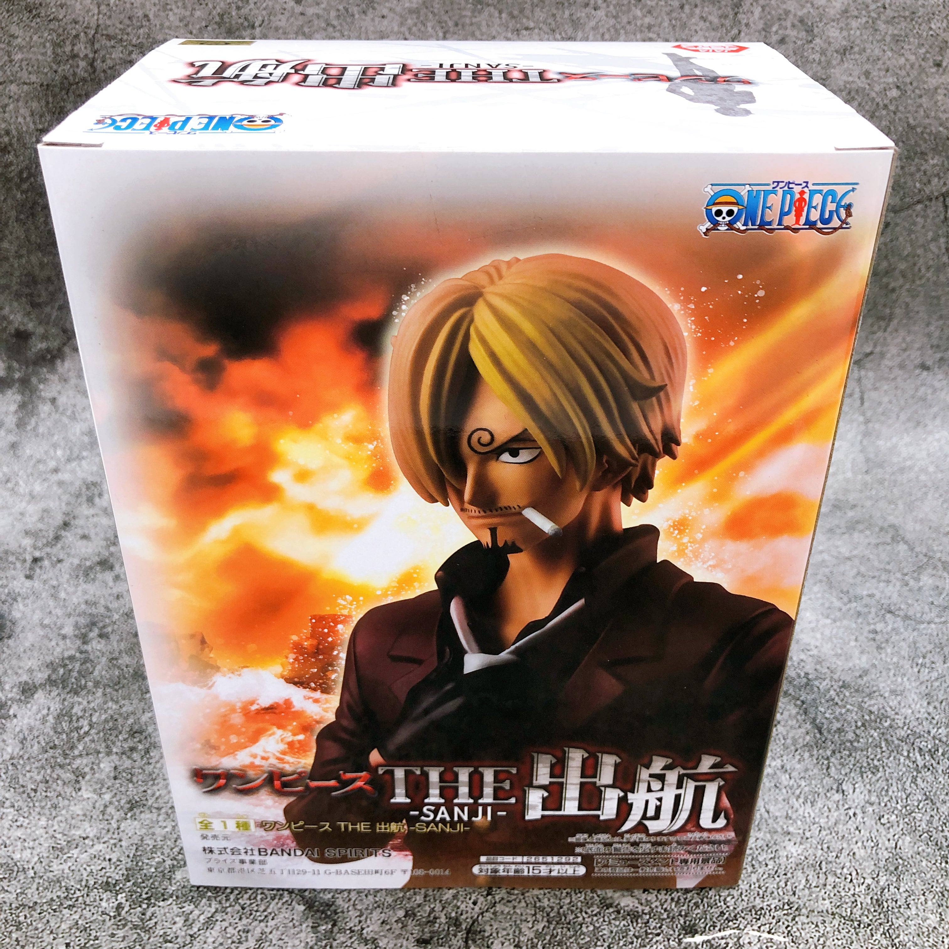 ONE PIECE Sanji The Departure Figure BANPRESTO Japan AUTHENTIC FASTSHIP Sealed