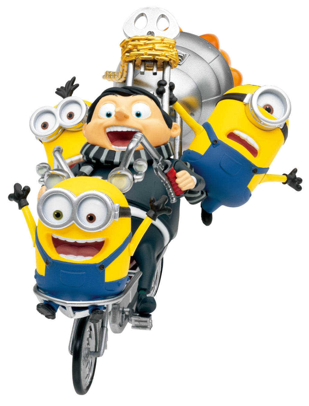 Minions Fever Minions & Young Gru Bike Chase Happy Kuji Figure Last One Prize