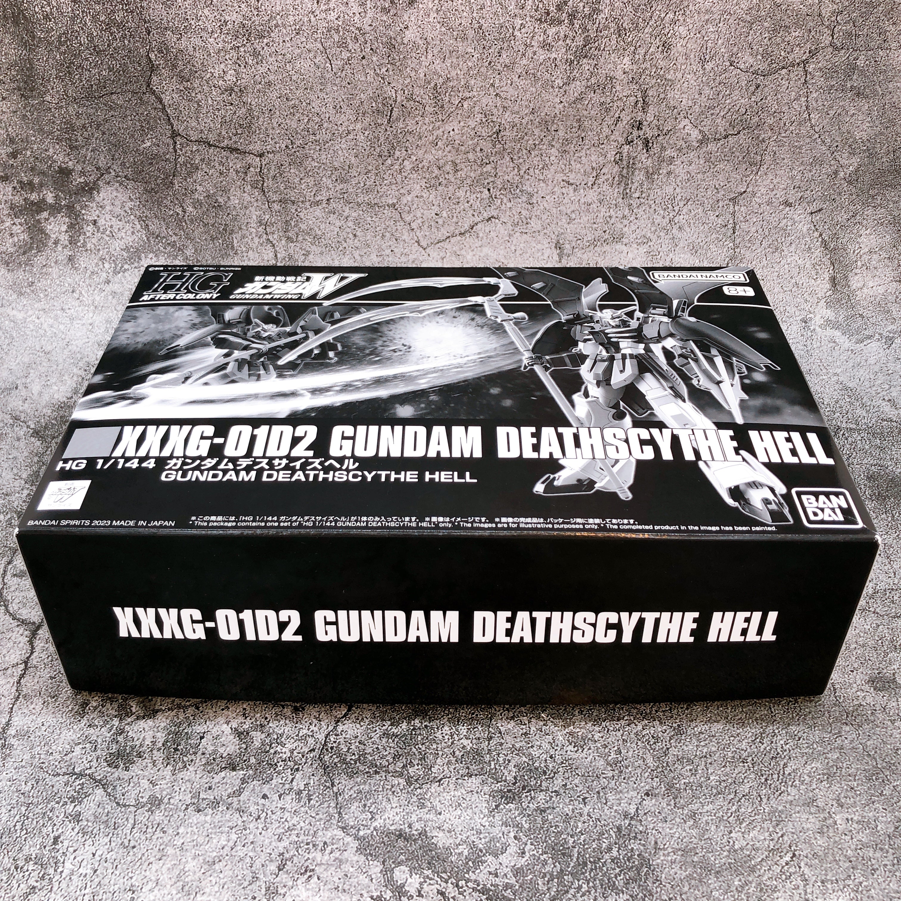 HG 1/144 Gundam Deathscythe Hell XXXG-01D2 Premium Bandai Gunpla Model Kit NEW