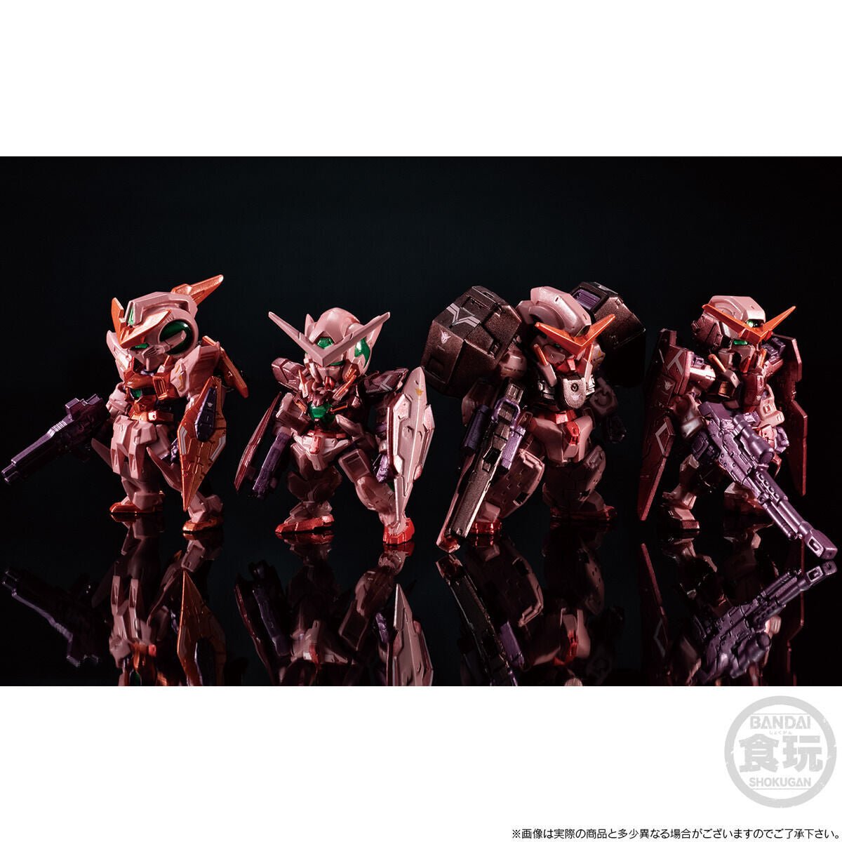 FW GUNDAM CONVERGE CORE Gundam 00 TRANS-AM Set Action Figure 15+ Premium Bandai