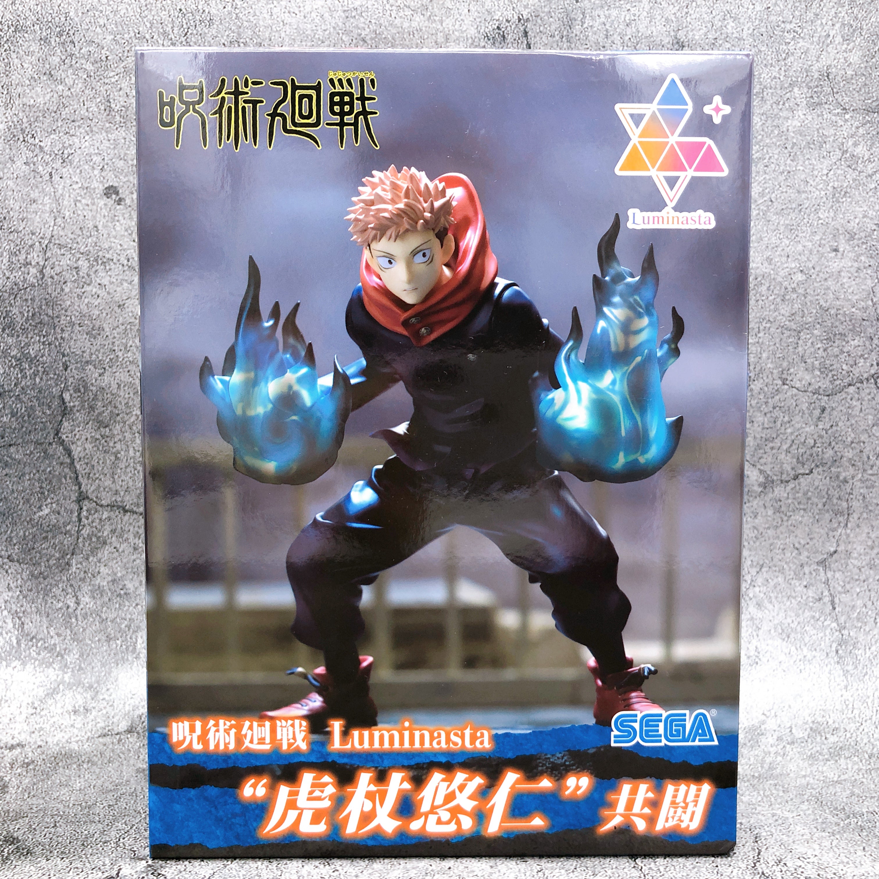 Jujutsu Kaisen Yuji Itadori Joint Struggle Luminasta Figure SEGA Japan Sealed