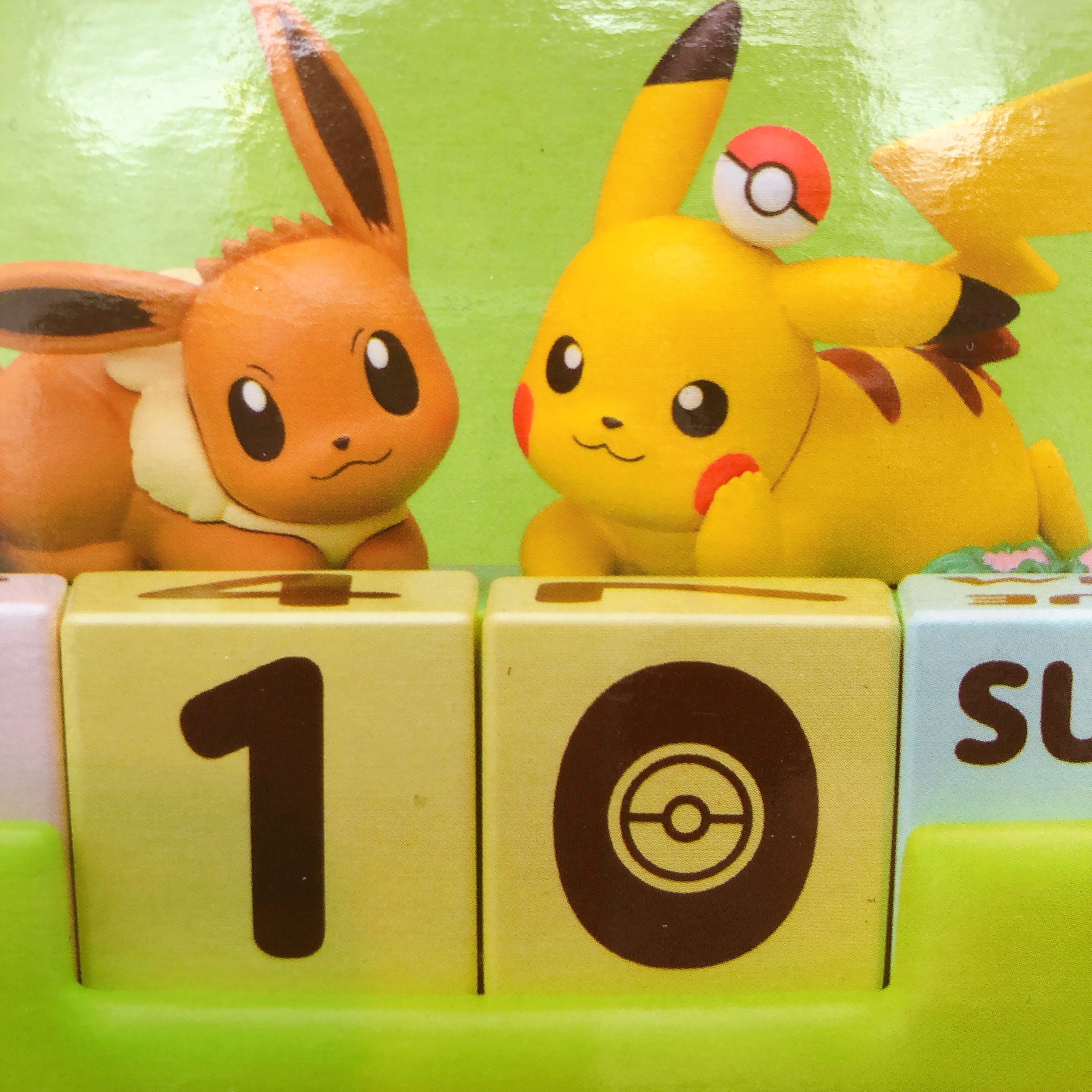 Pokemon Pikachu & Eevee Premium Perpetual Calendar [SEGA]