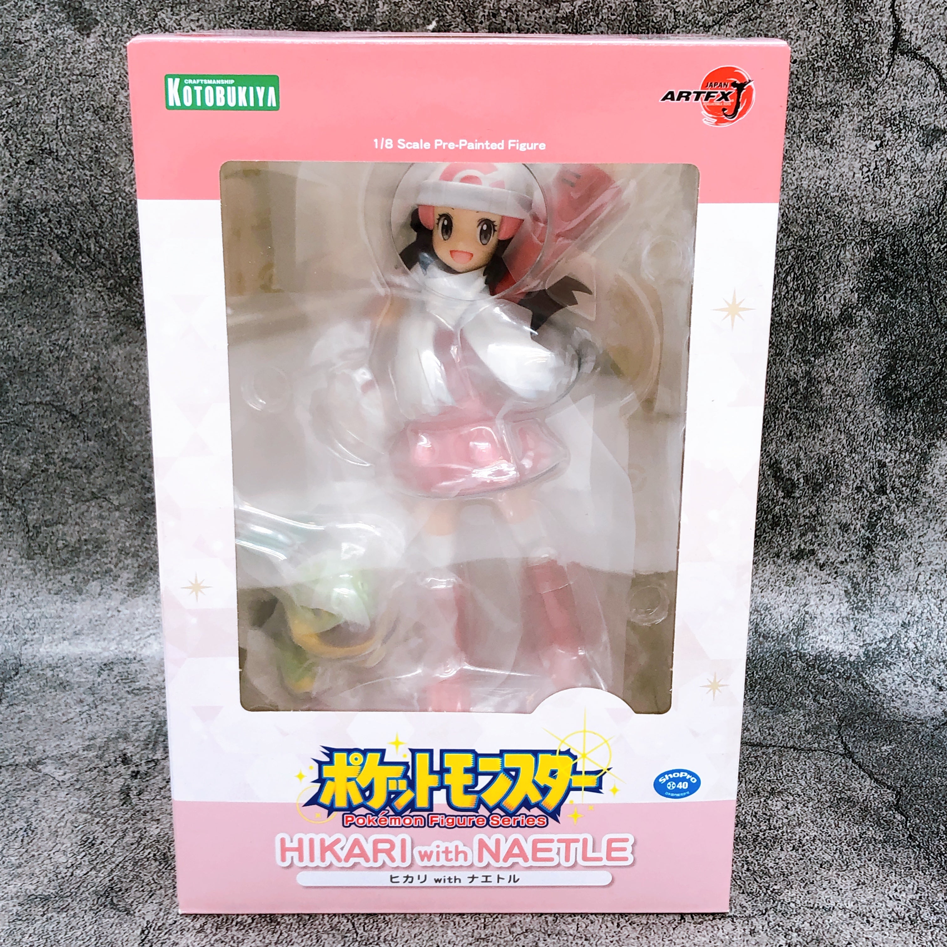 Pokemon Dawn (Hikari) with Turtwig (Naetle) 1/8 Scale Figure ARTFX J Kotobukiya