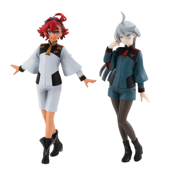 Gasha Portraits Suletta & Miorine SET Gundam Witch from Mercury Figure Bandai