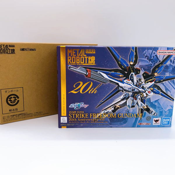 METAL ROBOT Spirits Strike Freedom Gundam 20th Anniversary SEED DESTINY Figure