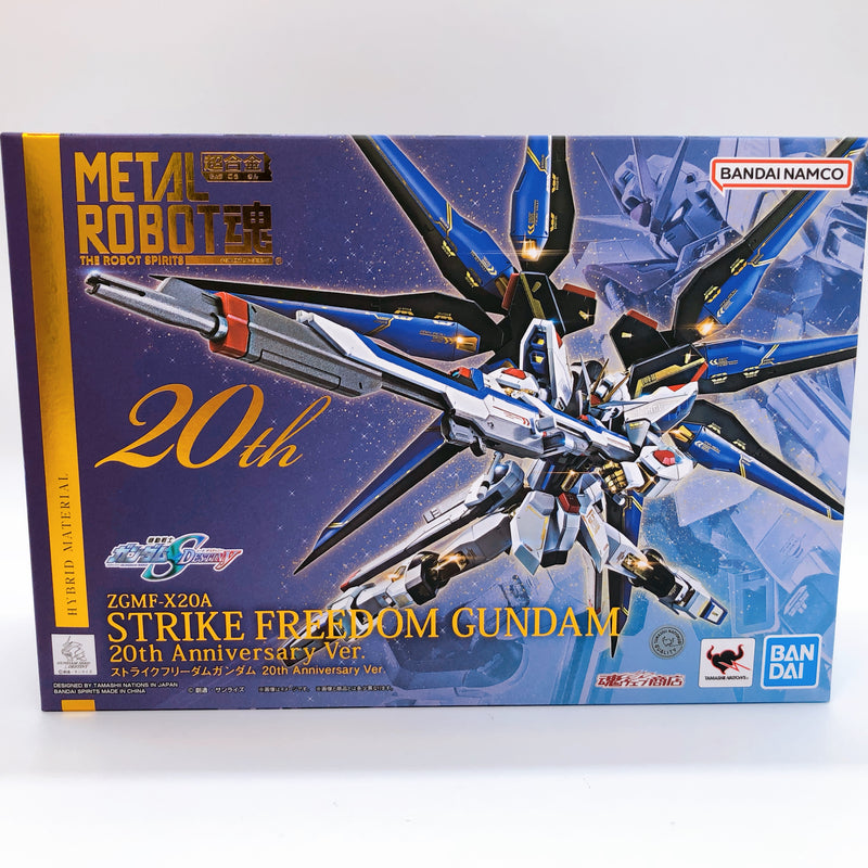 METAL ROBOT Spirits Strike Freedom Gundam 20th Anniversary SEED DESTINY Figure