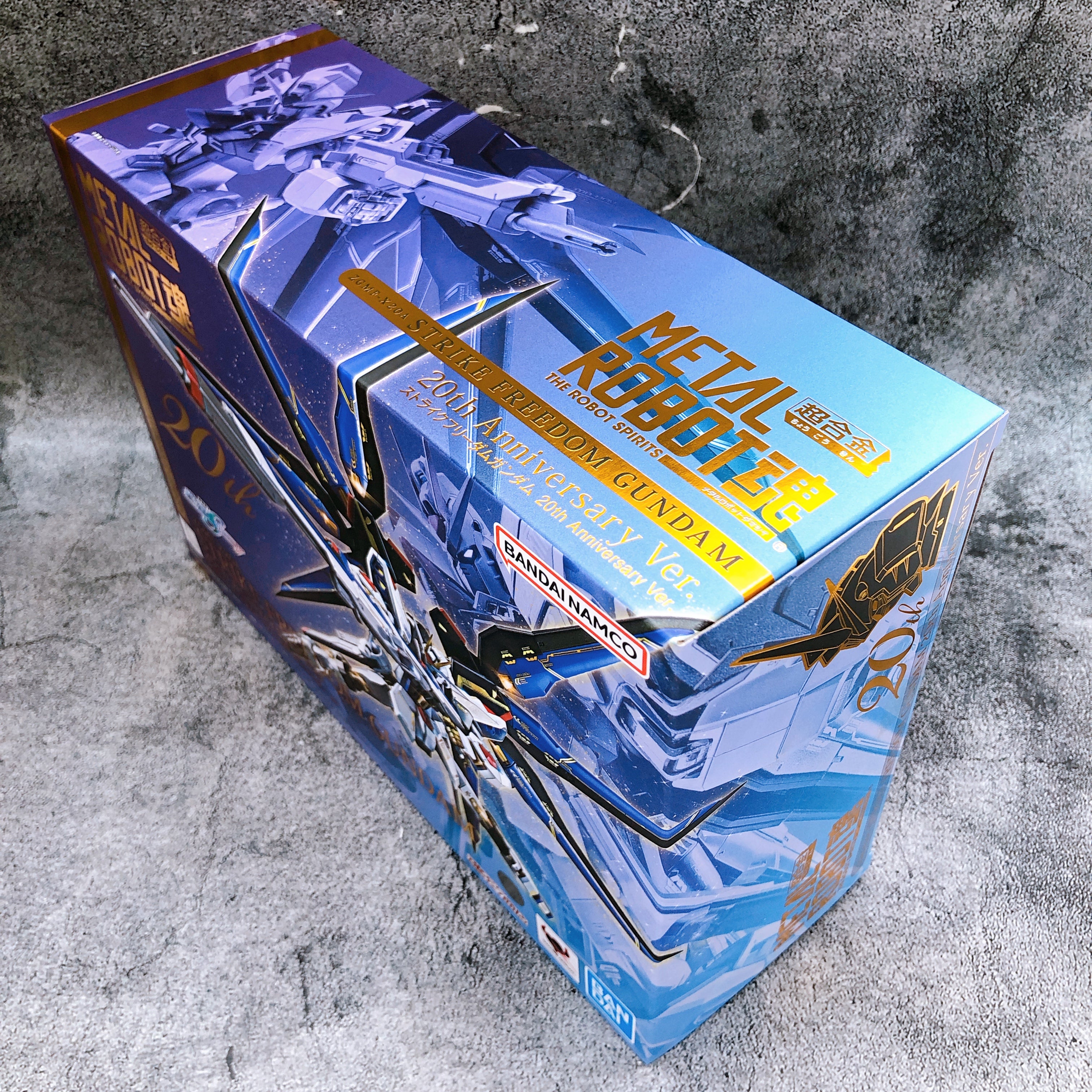 Metal Robot Spirits Strike Freedom Gundam 20th Anniversary Ver. Action Figure