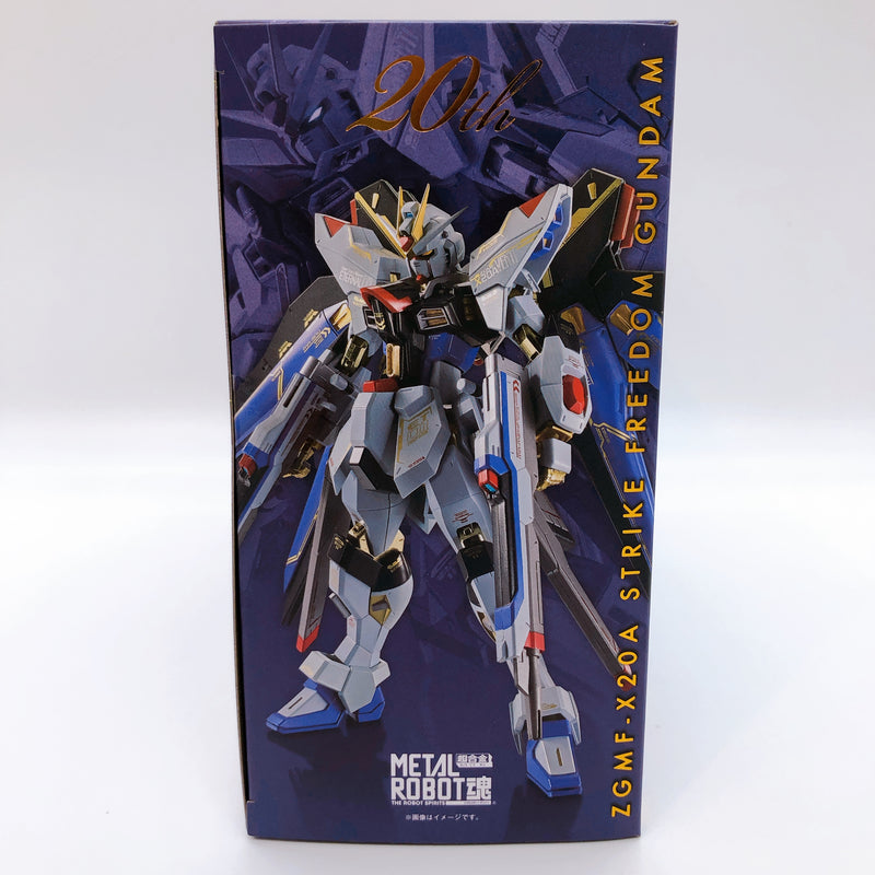 METAL ROBOT Spirits Strike Freedom Gundam 20th Anniversary SEED DESTINY Figure