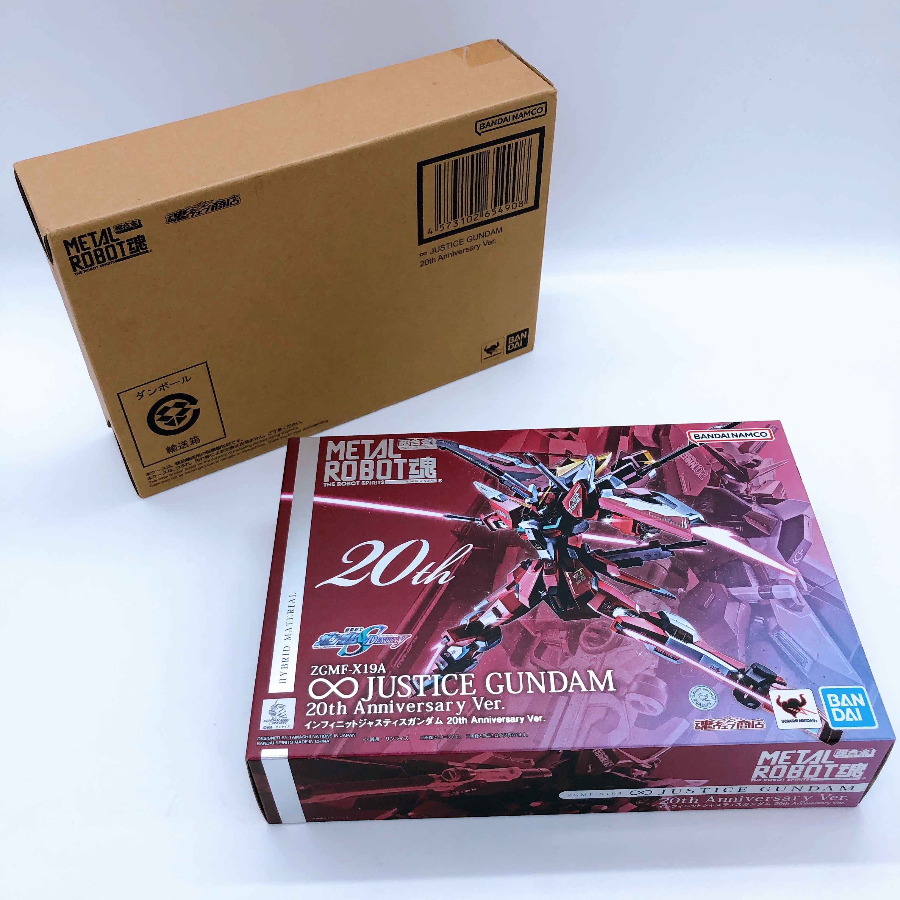 METAL ROBOT Spirits Infinite Justice Gundam 20th Anniversary Action Figure NEW