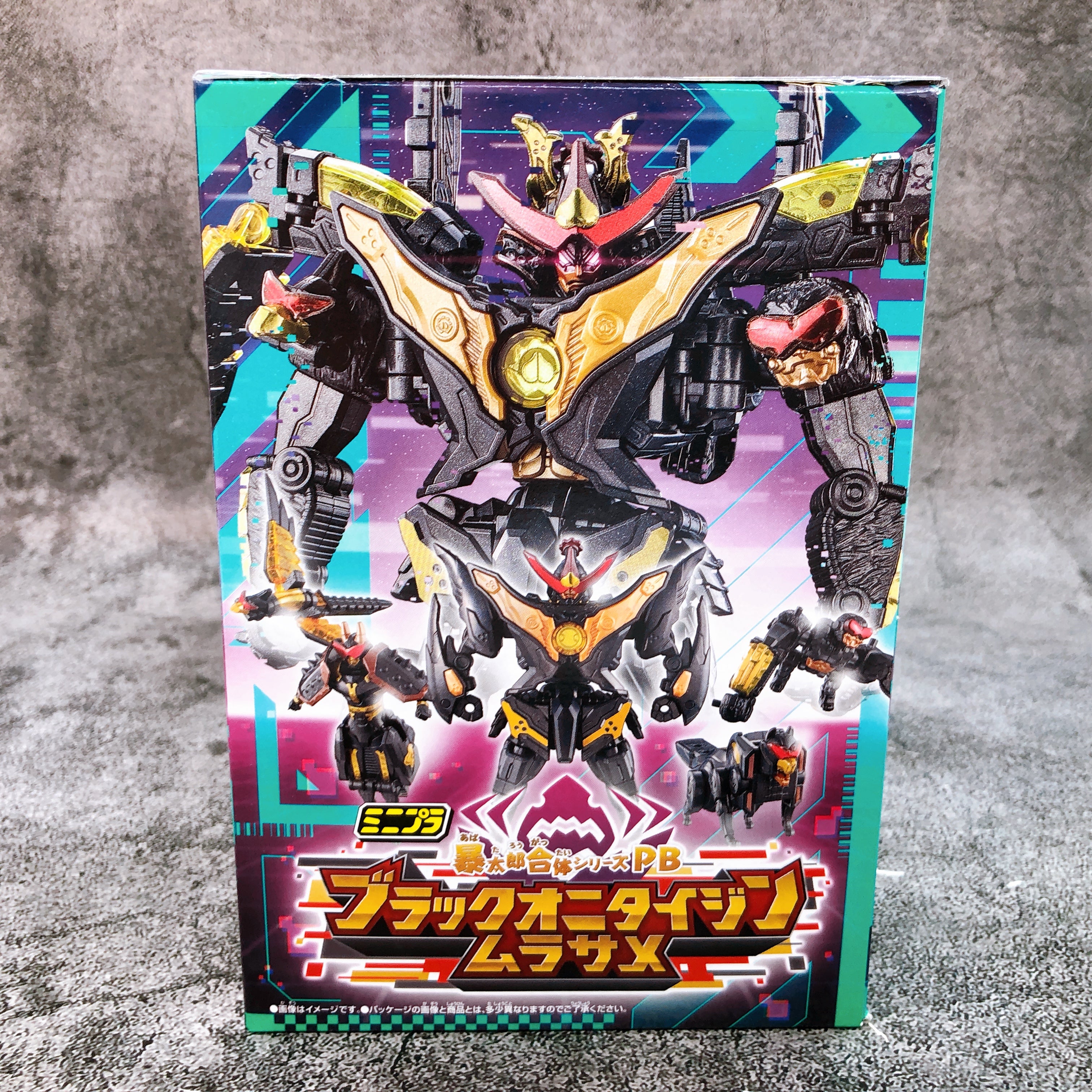 Mini Pla Black Onitaijin Murasame Avataro Sentai Don Brothers Kit Prem