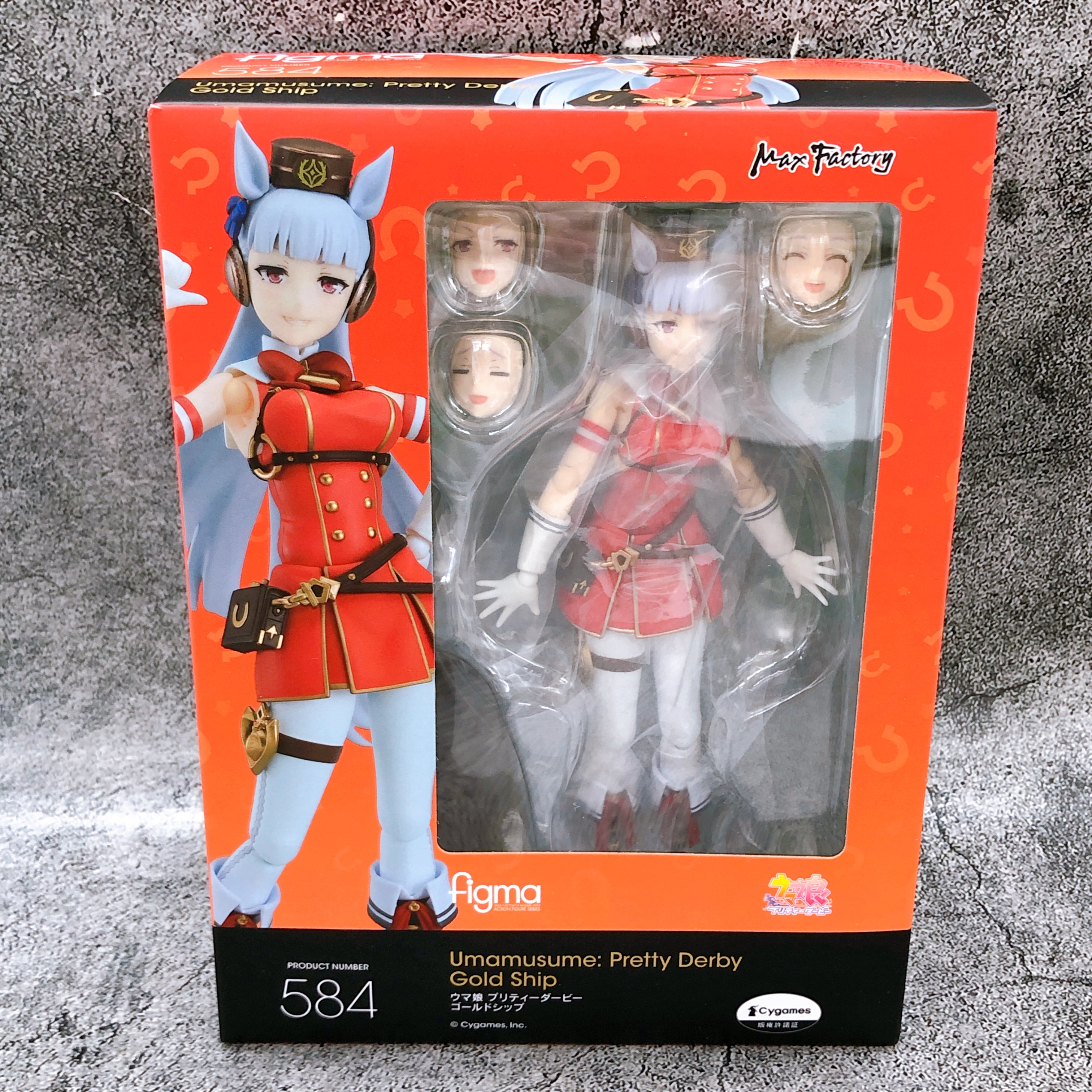 (w/Bonus) Uma Musume Gold Ship figma 584 Action Figure GSC Japan AUTHENTIC New