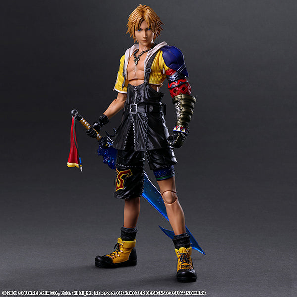 Play Arts Kai Final Fantasy X Tidus 2024 Edition Action Figure Square Enix 15+