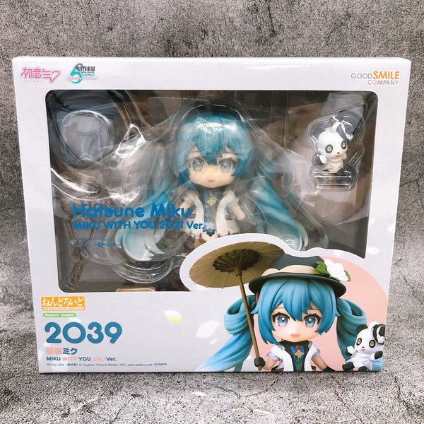 Hatsune Miku Miku With You 2021 ver. Nendoroid 2039 Action Figure Good Smile NEW