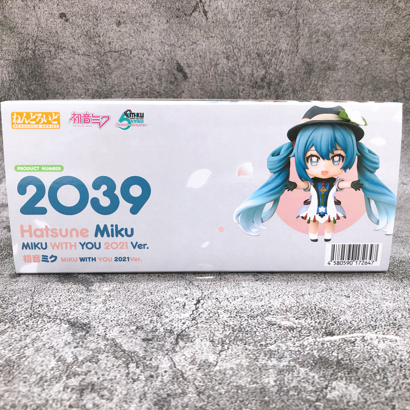 Hatsune Miku Miku With You 2021 ver. Nendoroid 2039 Action Figure Good Smile NEW