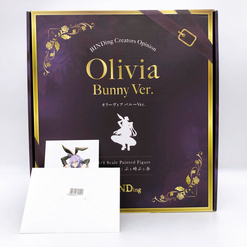 (w/Bonus) Olivia Bunny Ver. 1/4 Scale Figure BINDing Native AUTHENTIC Japan New