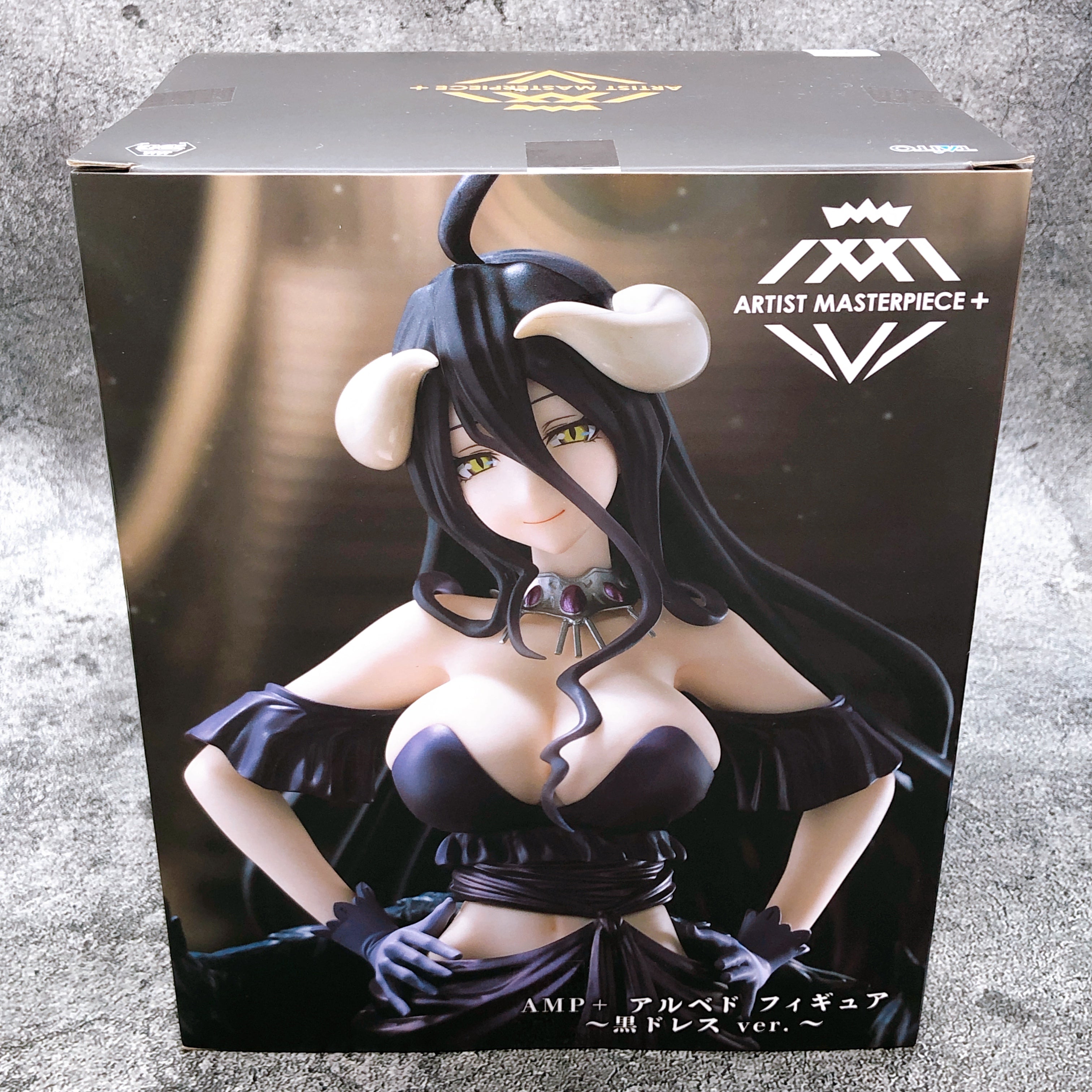 Overlord IV AMP+ Albedo Figure Black Dress ver. Taito Japan Sealed FASTSHIP