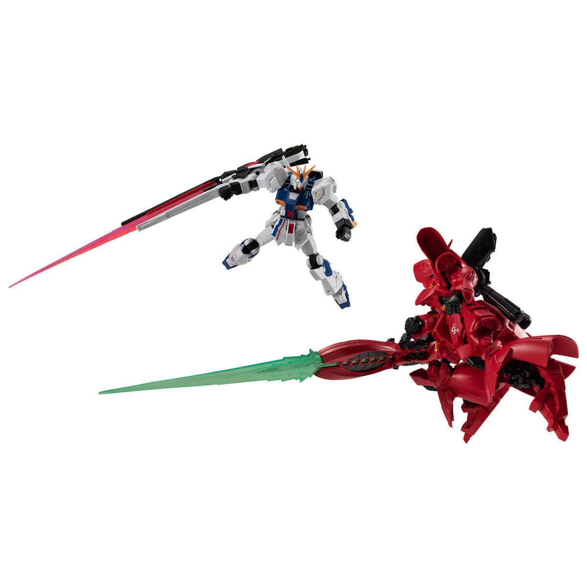 G Frame FA Nu Gundam & Sazabi SET RX-93ff MSN-04FF Bandai Japan Shokugan Figure
