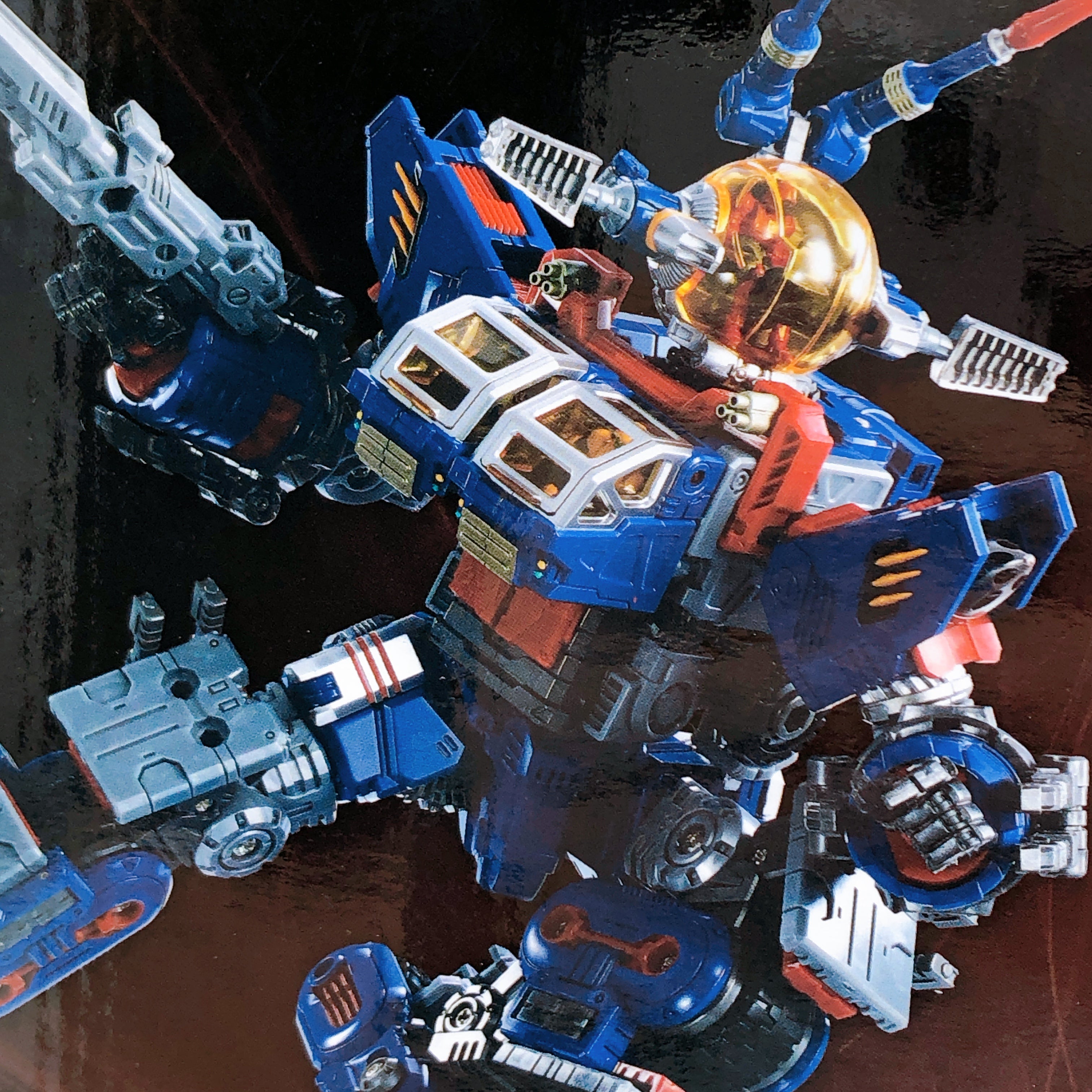 Diaclone DA-102 Battle Buffalo Mk.IV D-Caliber TAKARA TOMY Japan AUTHENTIC 15+
