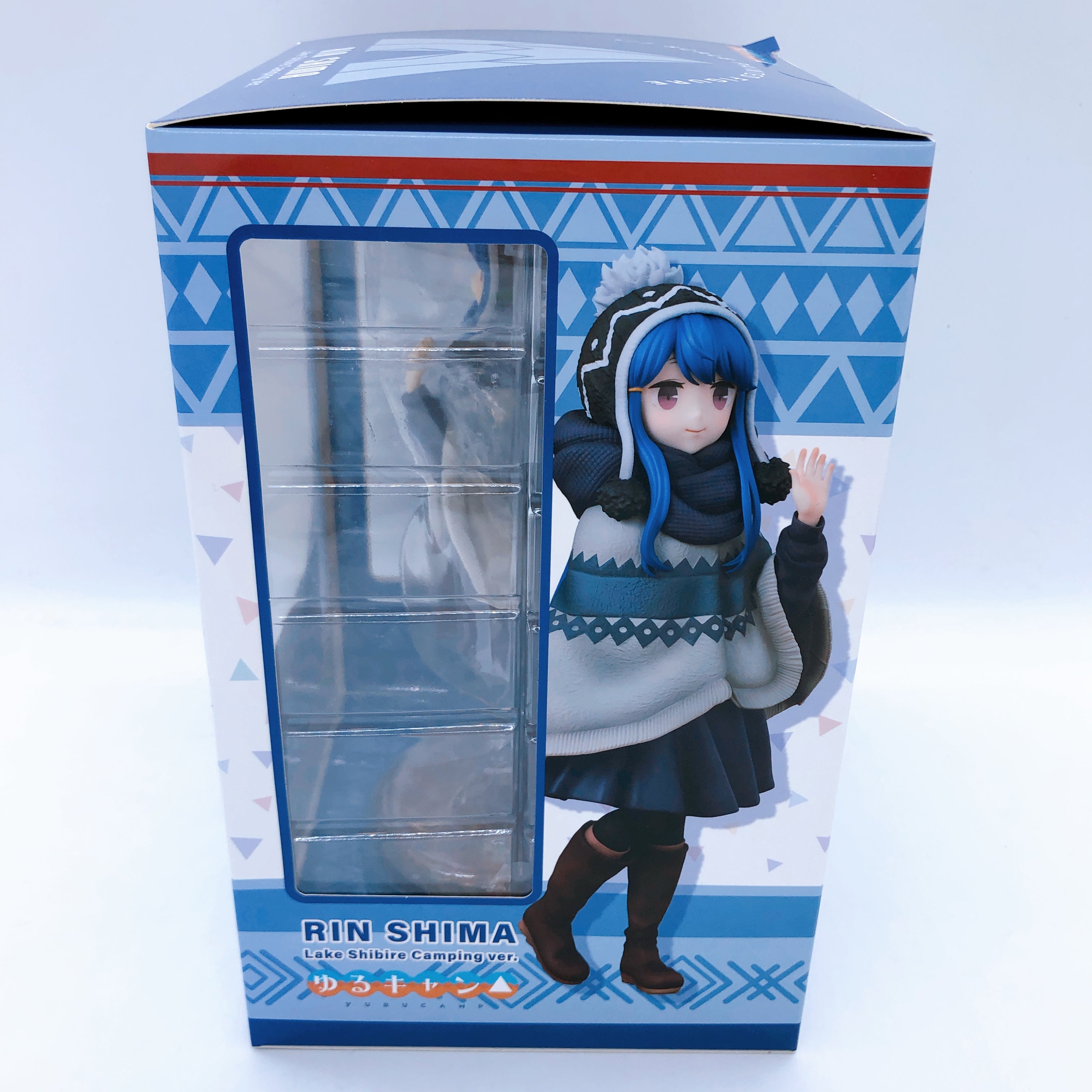 Laid-Back Camp Rin Shima Lake Shibire Camping ver Yuru Camp 1/7 Figure Sealed