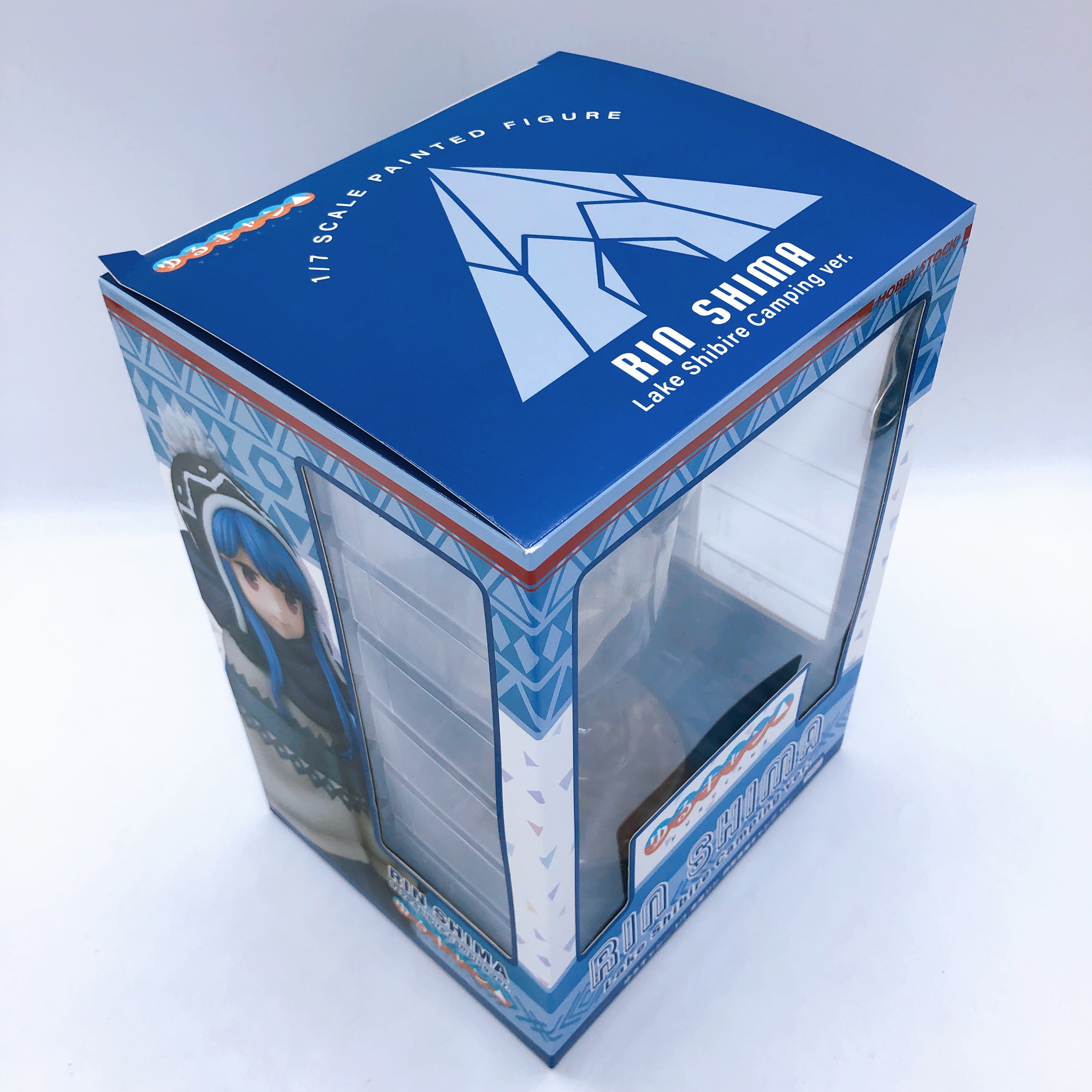 Laid-Back Camp Rin Shima Lake Shibire Camping ver Yuru Camp 1/7 Figure Sealed