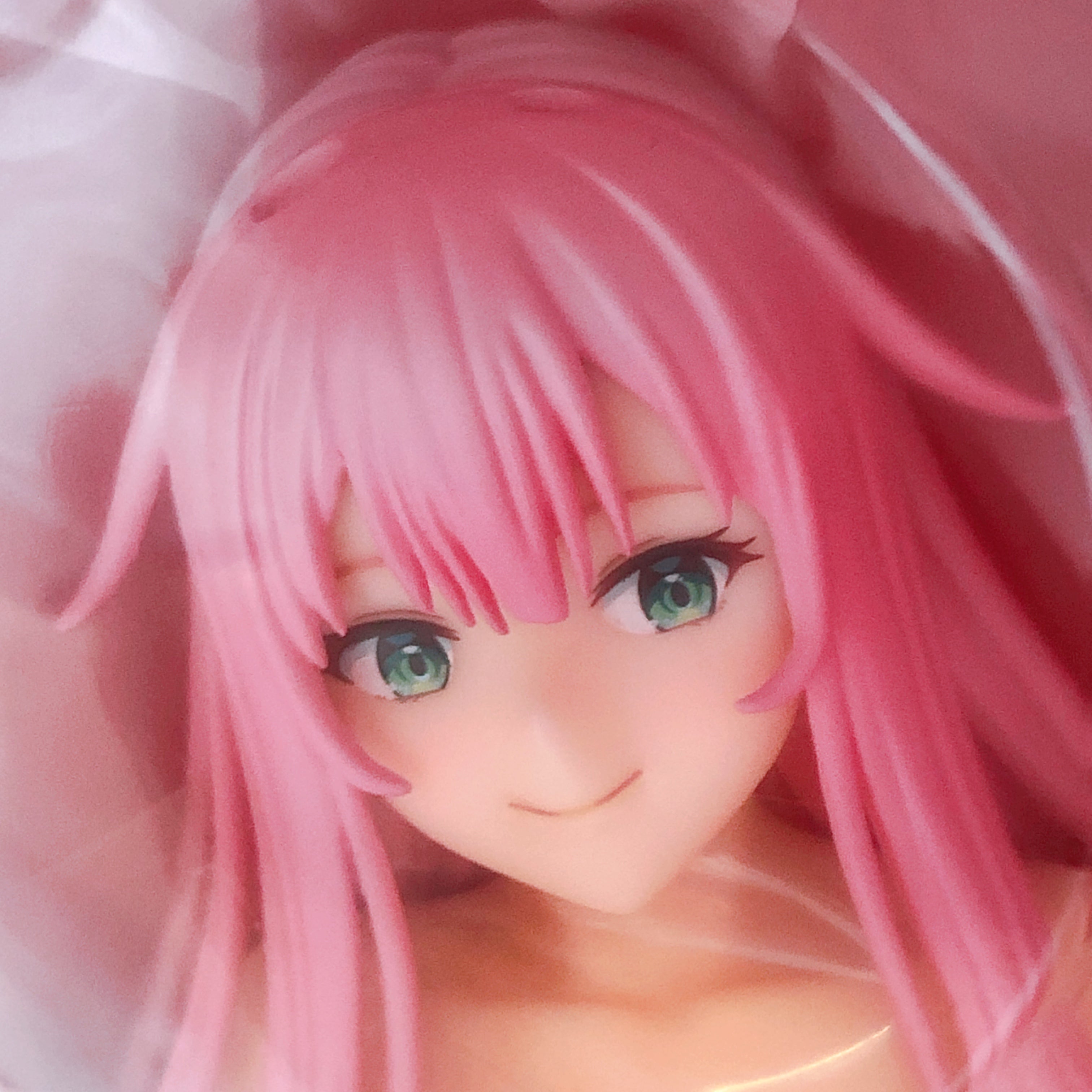 DAIKI Pink Hair-chan Neneneg Original Illustration 1/5.5 Scale Bunny Figure NEW