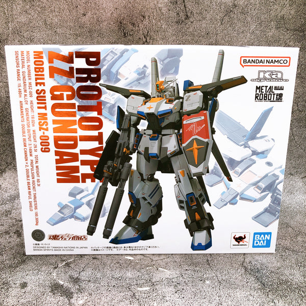 Metal Robot Spirits Ka Signature Prototype ZZ Gundam MASZ-009 SIDE MS Figure NEW