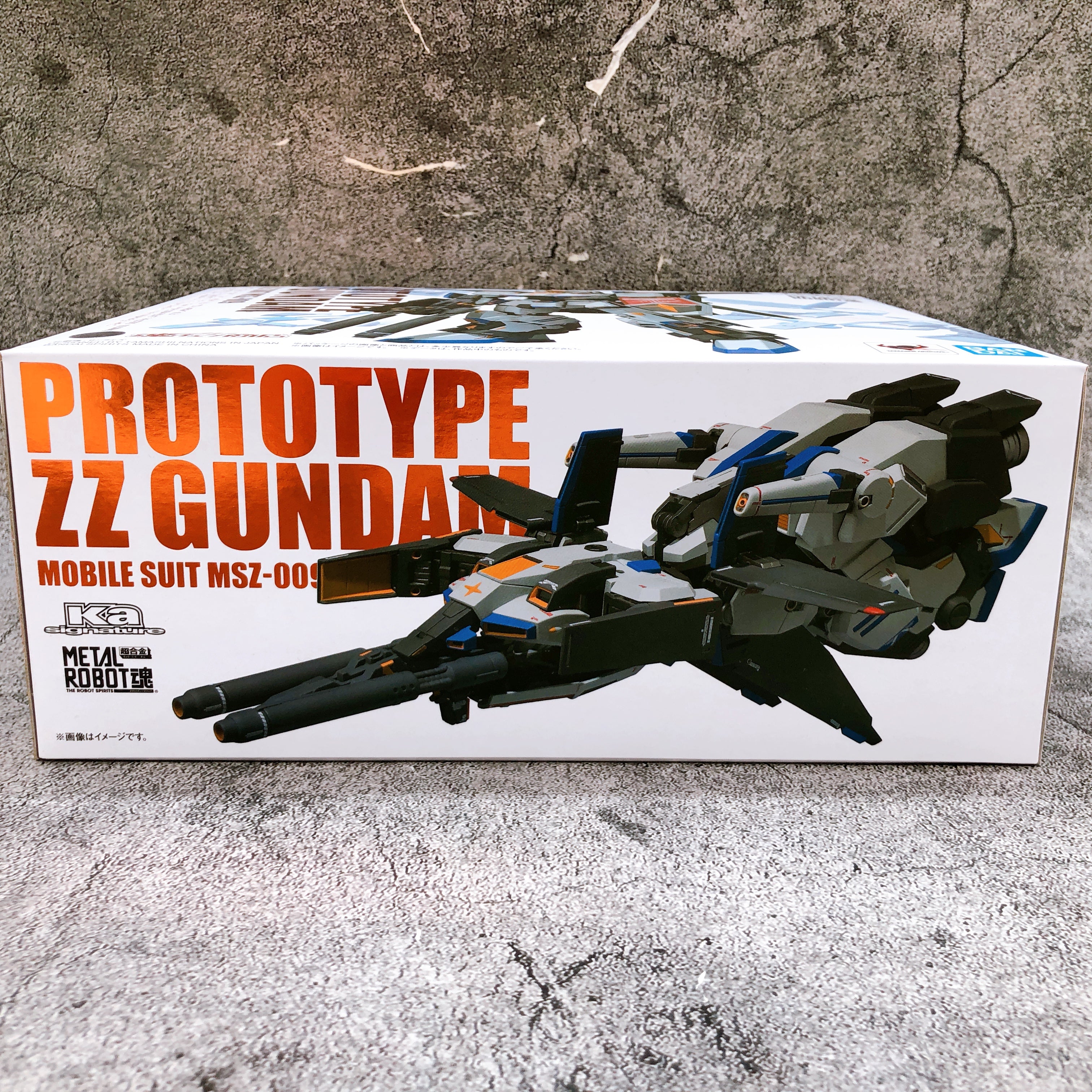Metal Robot Spirits Prototype ZZ Gundam MSZ-009 Ka Signature Figure Bandai NEW