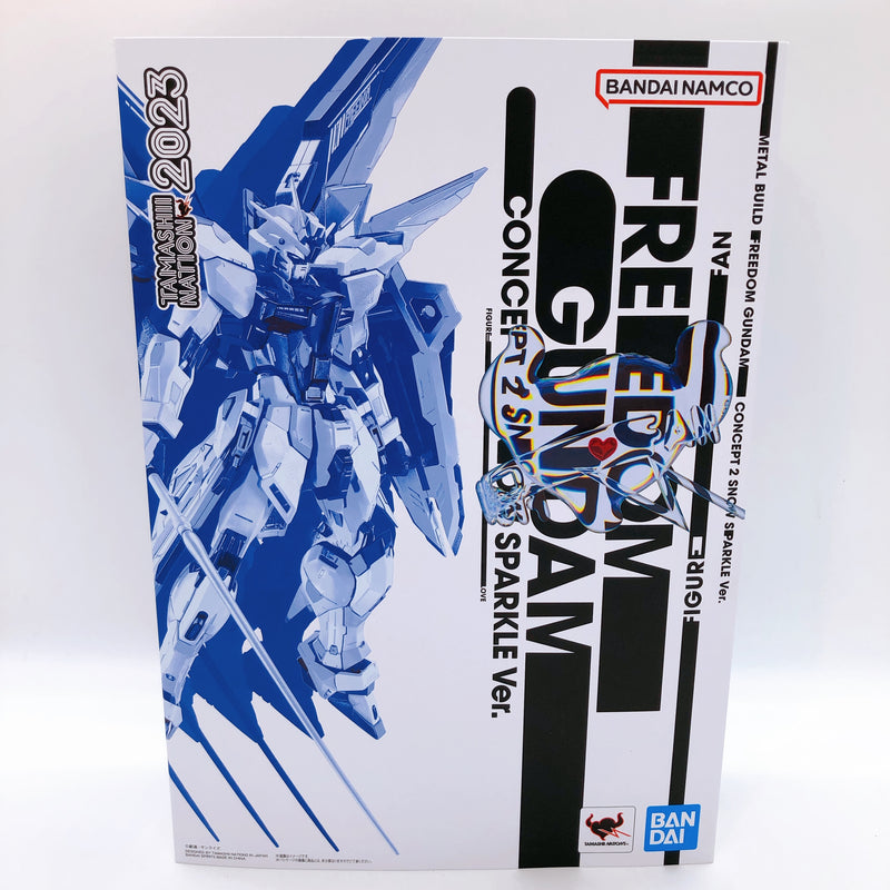 METAL BUILD Freedom Gundam CONCEPT 2 SNOW SPARKLE Ver. SEED Action Figure NEW