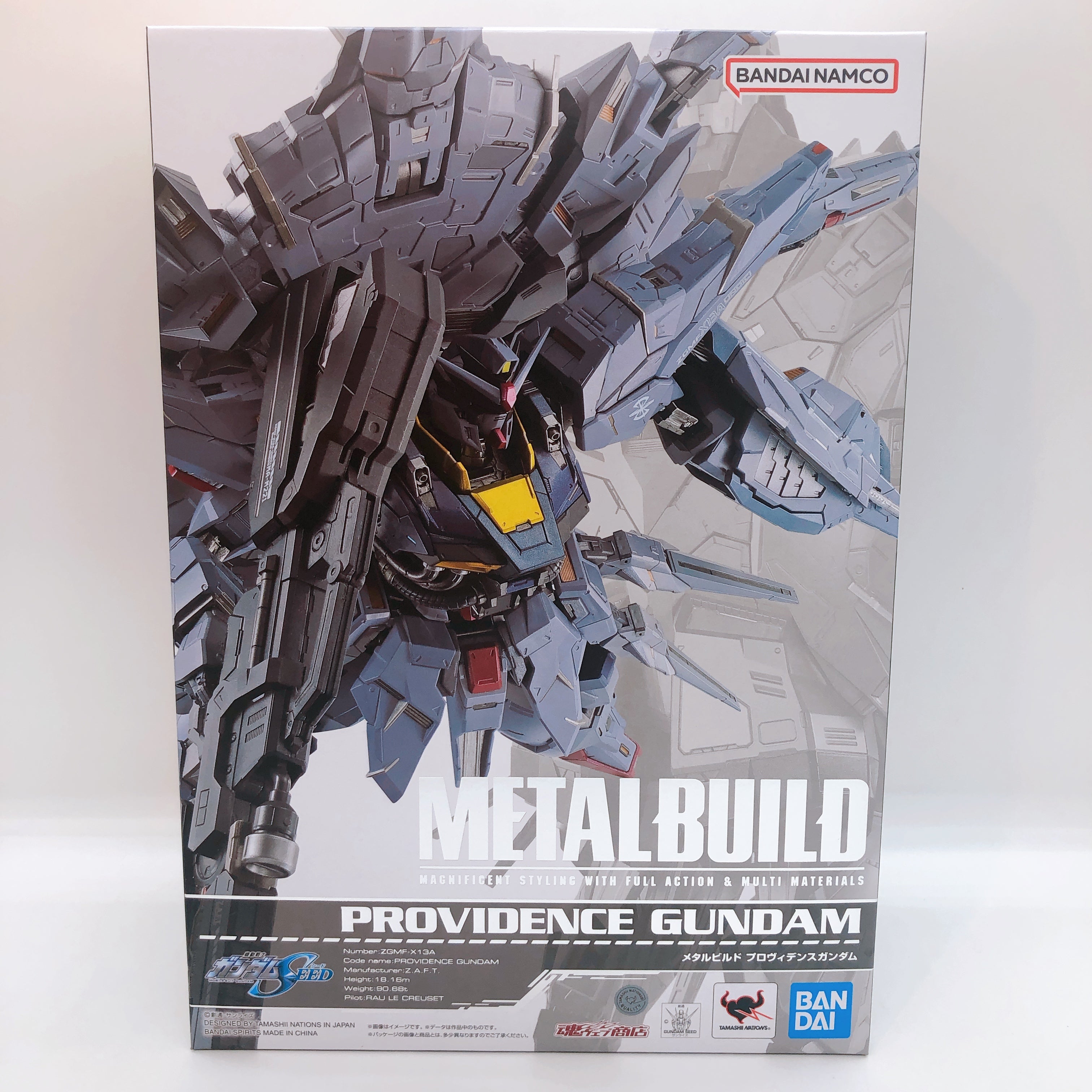 METAL BUILD Providence Gundam Gundam SEED Action Figure Premium Bandai Japan NEW