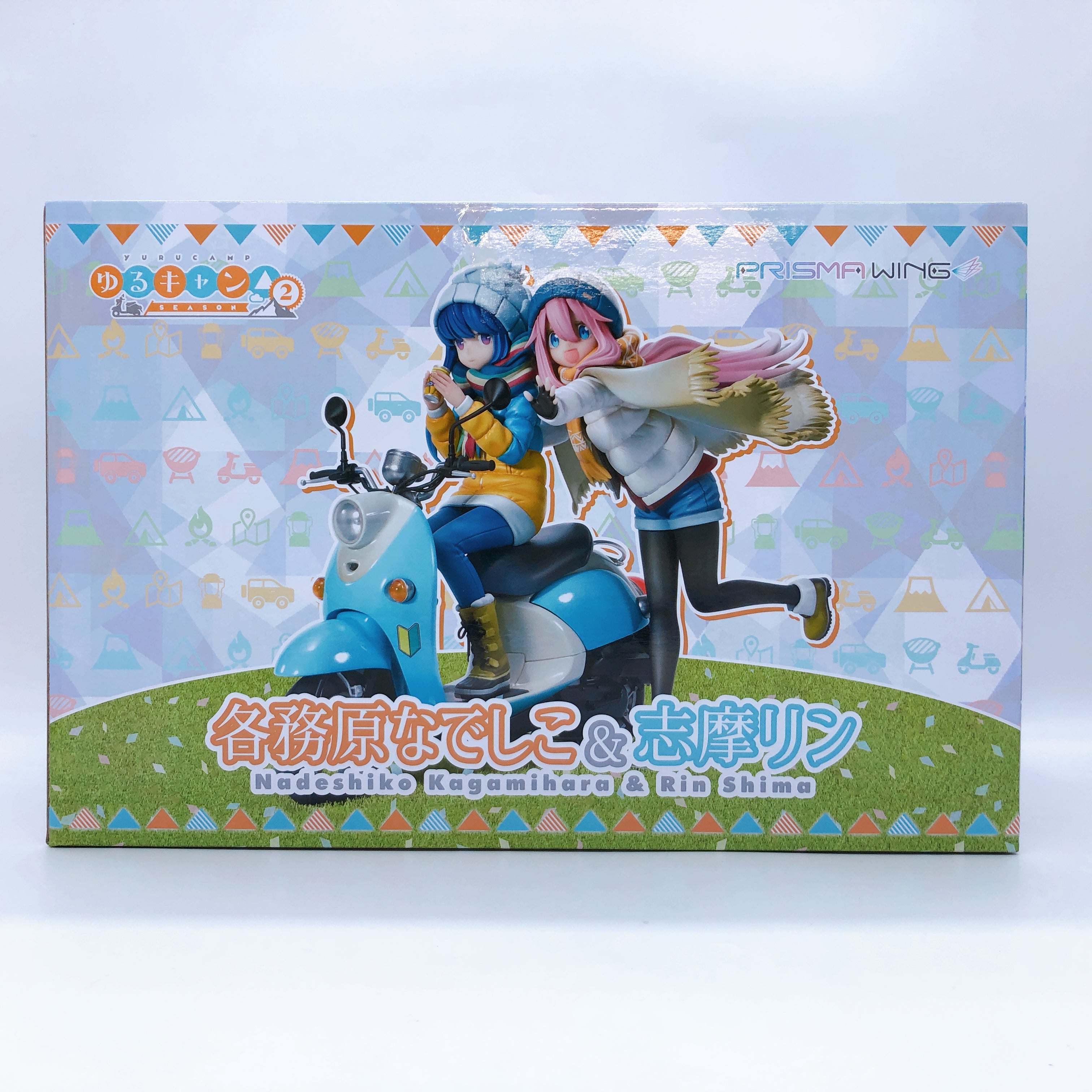Laid-Back Camp Nadeshiko Kagamihara & Rin Shima 1/7 Figure PRISMA WING Japan NEW