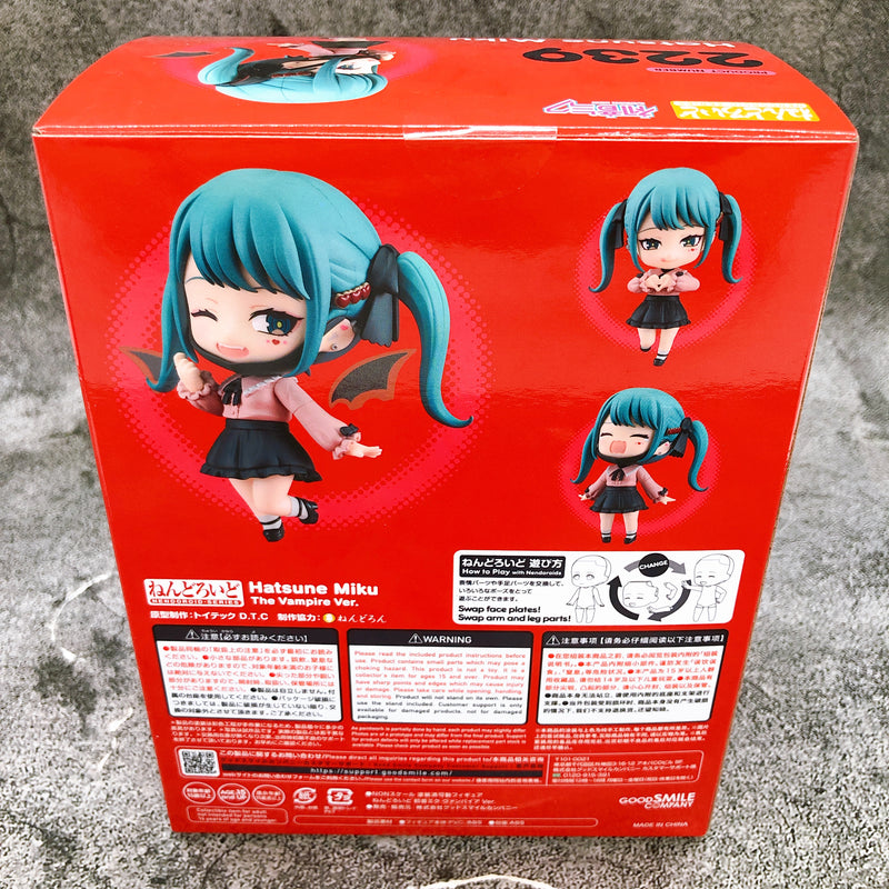 (w/Bonus) Hatsune Miku Vampire Ver. Nendoroid 2239 Action Figure Good Smile NEW