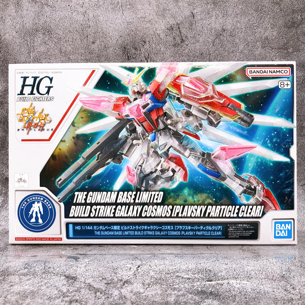 HG 1/144 Build Strike Galaxy Cosmos Plavsky Particle Clear Model Kit Bandai NEW