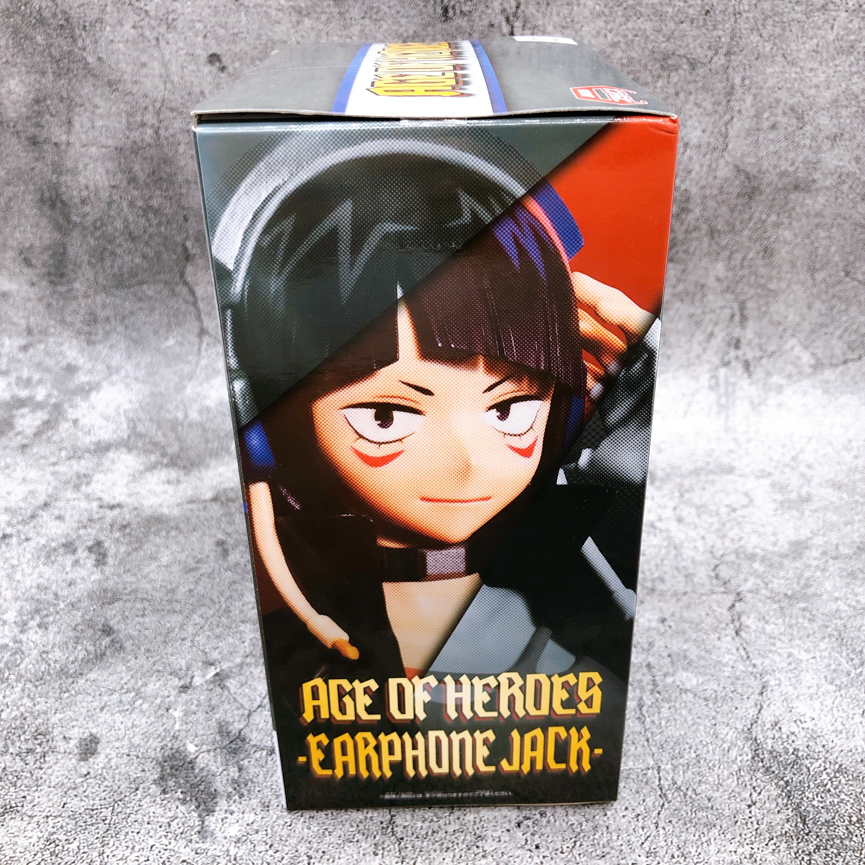 My Hero Academia Kyoka Jiro(Earphone Jack) AGE OF HEROES Figure BANPRESTO Japan