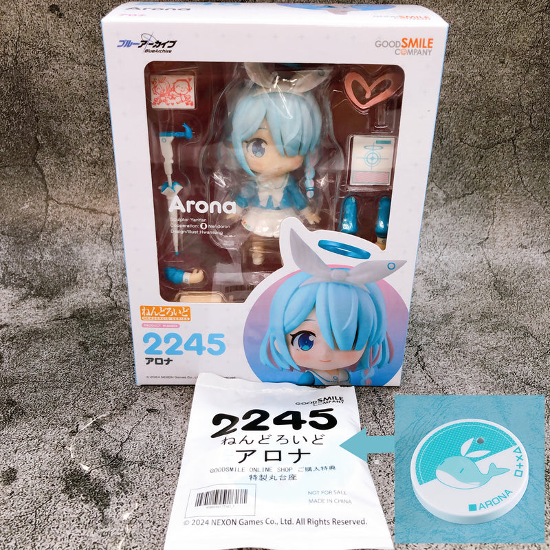 (w/Bonus) Blue Archive Arona Nendoroid 2245 Action Figure Good Smile Company NEW