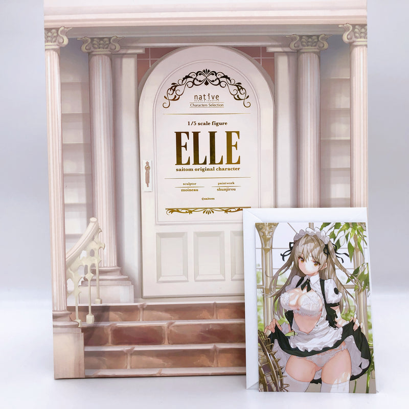 (w/Bonus) NATIVE Elle 1/5 Scale PVC Figure Saitom Original Character NEW