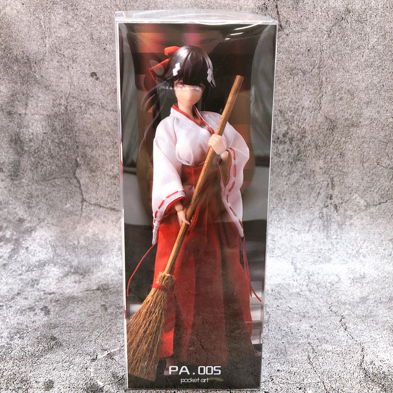 Exorcism Shrine Maiden Tsubaki pocket art Series PA005 1/12 Action Figure Hasuki