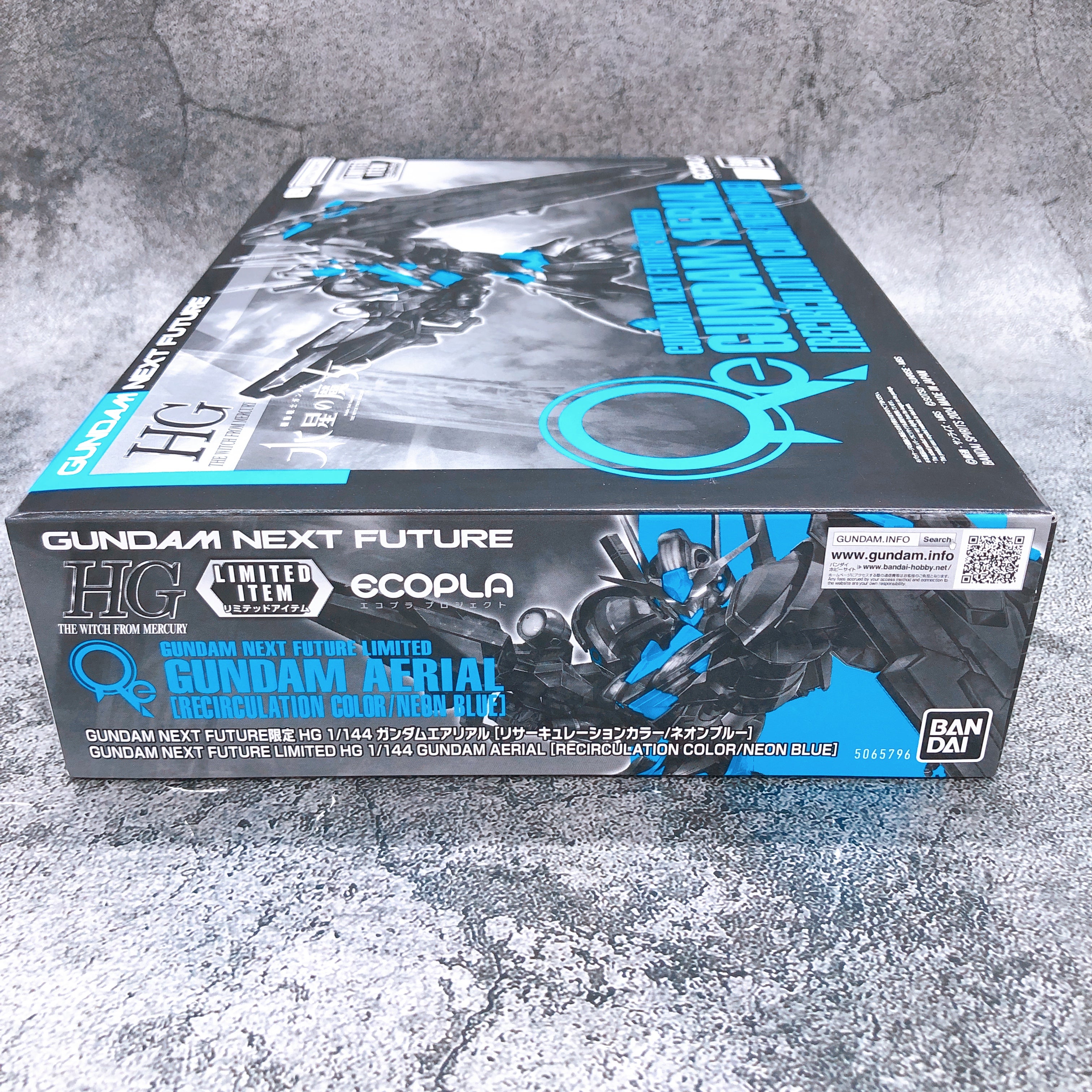 HG 1/144 Gundam Aerial Recirculation Color Neon Blue Model Kit Bandai Japan NEW