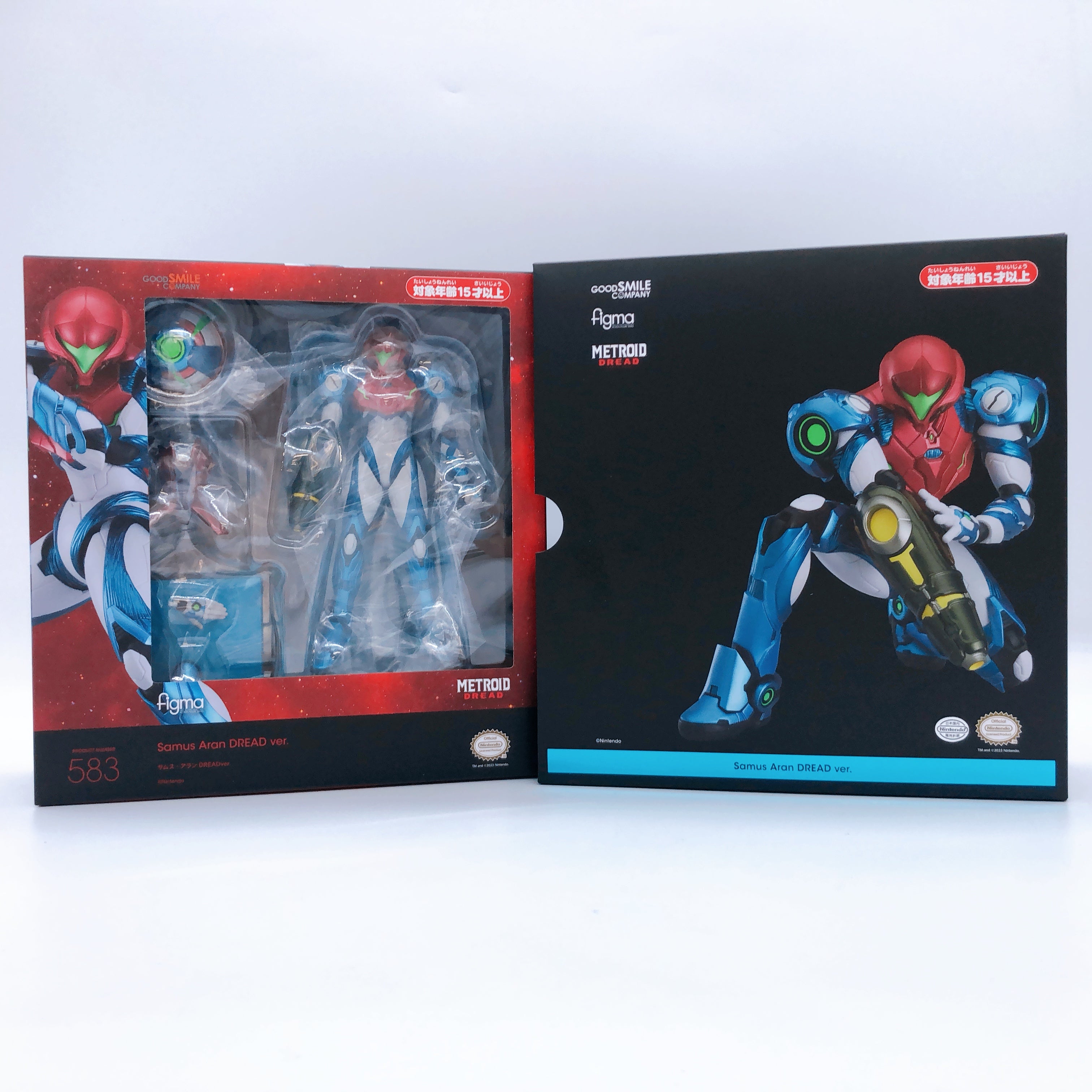 METROID Samus Aran DREAD ver. Figma 583 Good Smile Company Action Figure NEW