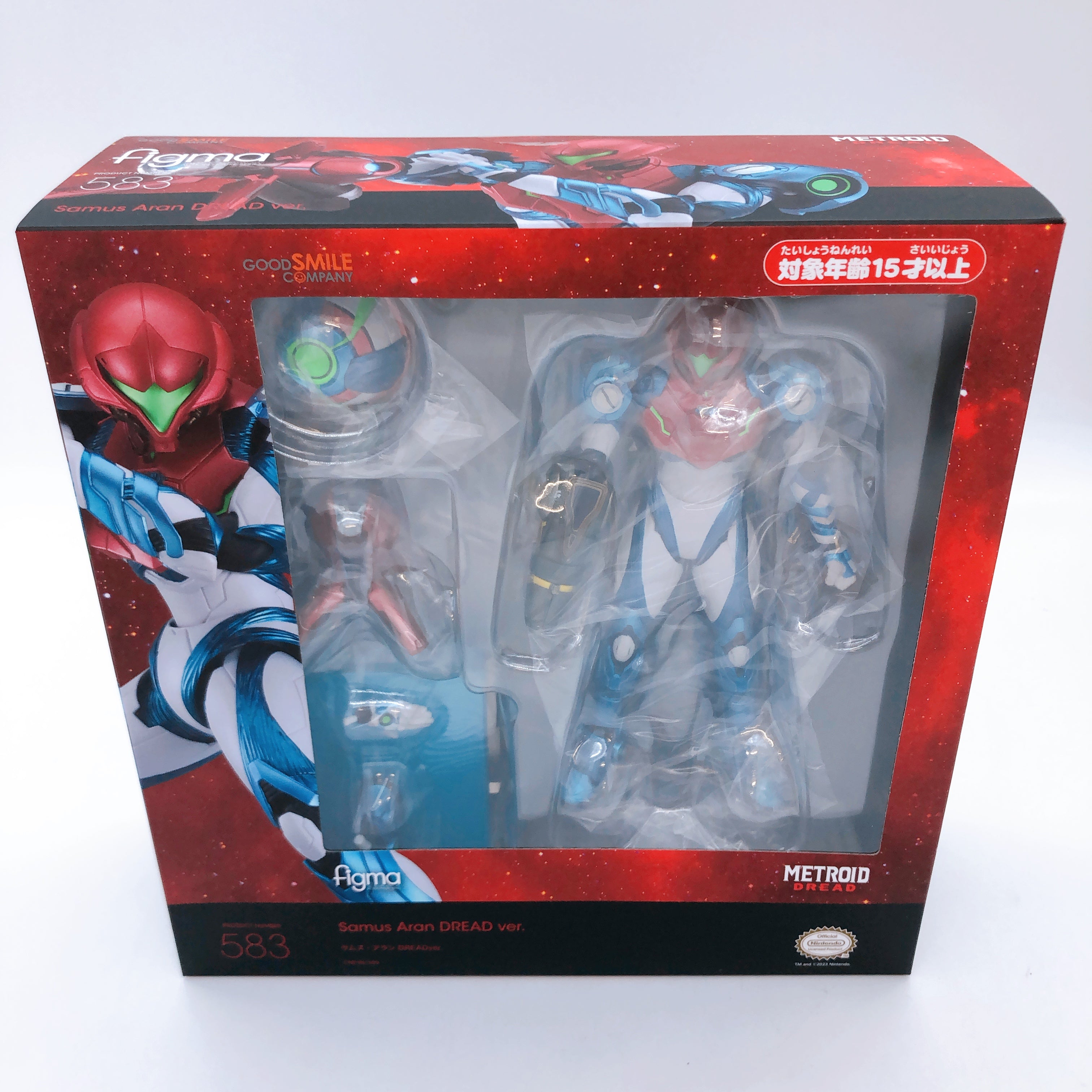 METROID Samus Aran DREAD ver. Figma 583 Good Smile Company Action Figure NEW