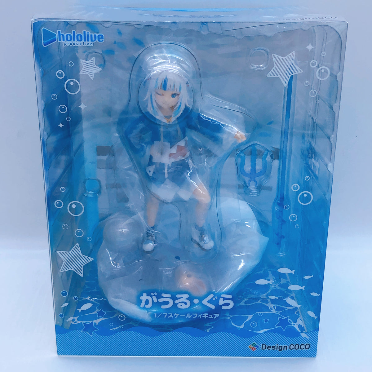 Gawr Gura 1/7 Scale Figure Hololive English Myth Design COCO 15+ Japan AUTHENTIC