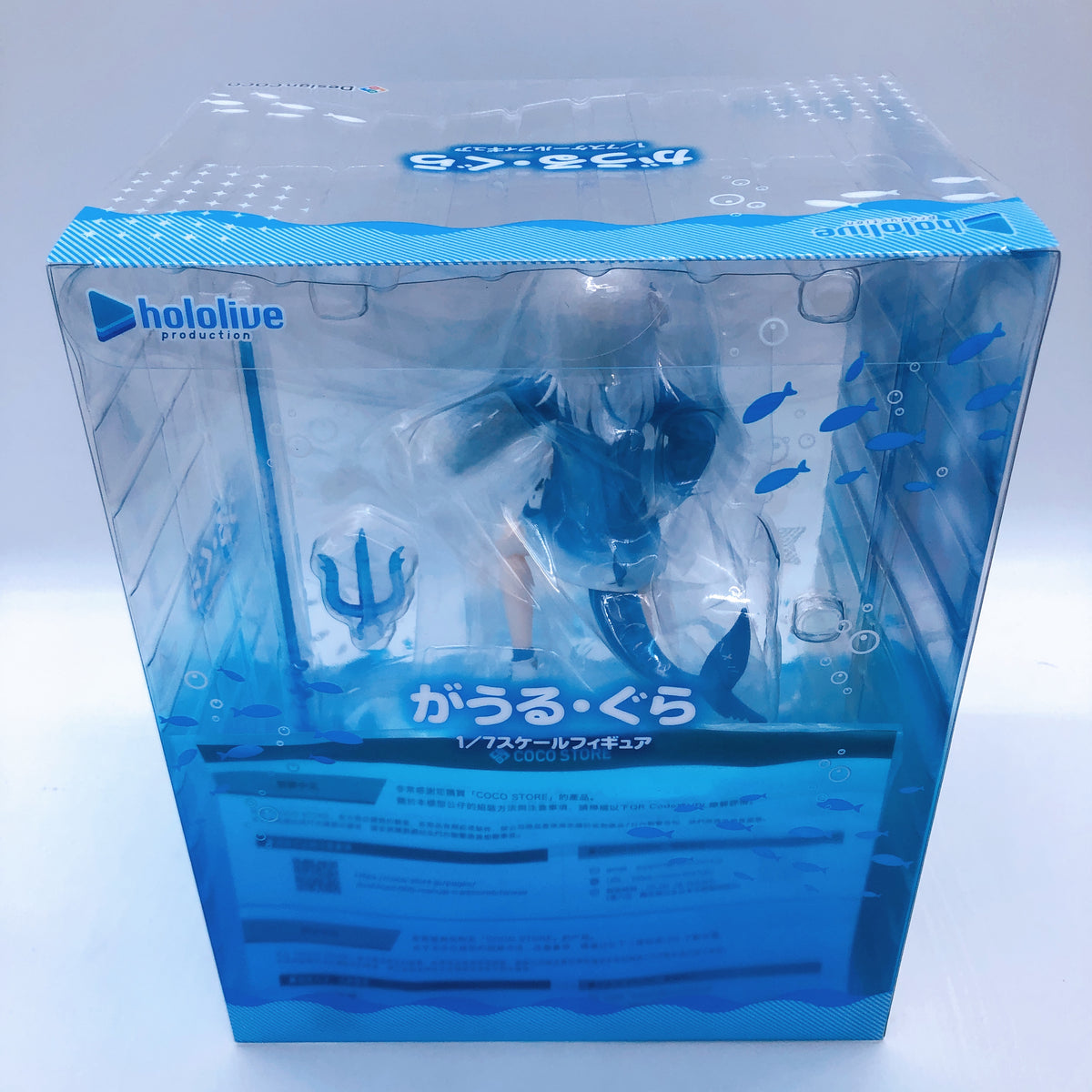 Gawr Gura 1/7 Scale Figure Hololive English Myth Design COCO 15+ Japan AUTHENTIC