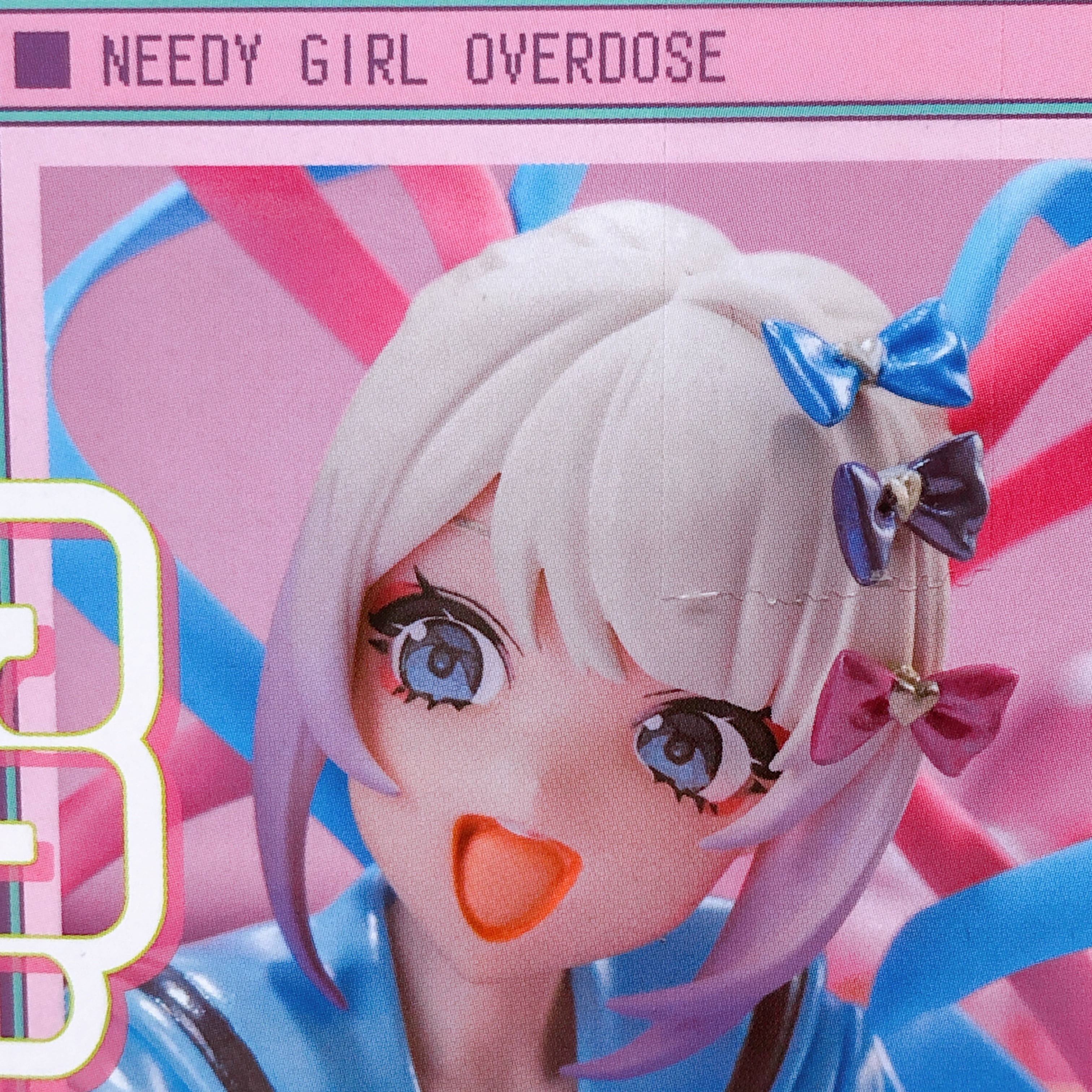 NEEDY GIRL OVERDOSE OMG Kawaii Angel Chokonose Premium Figure Japan AUTHENTIC