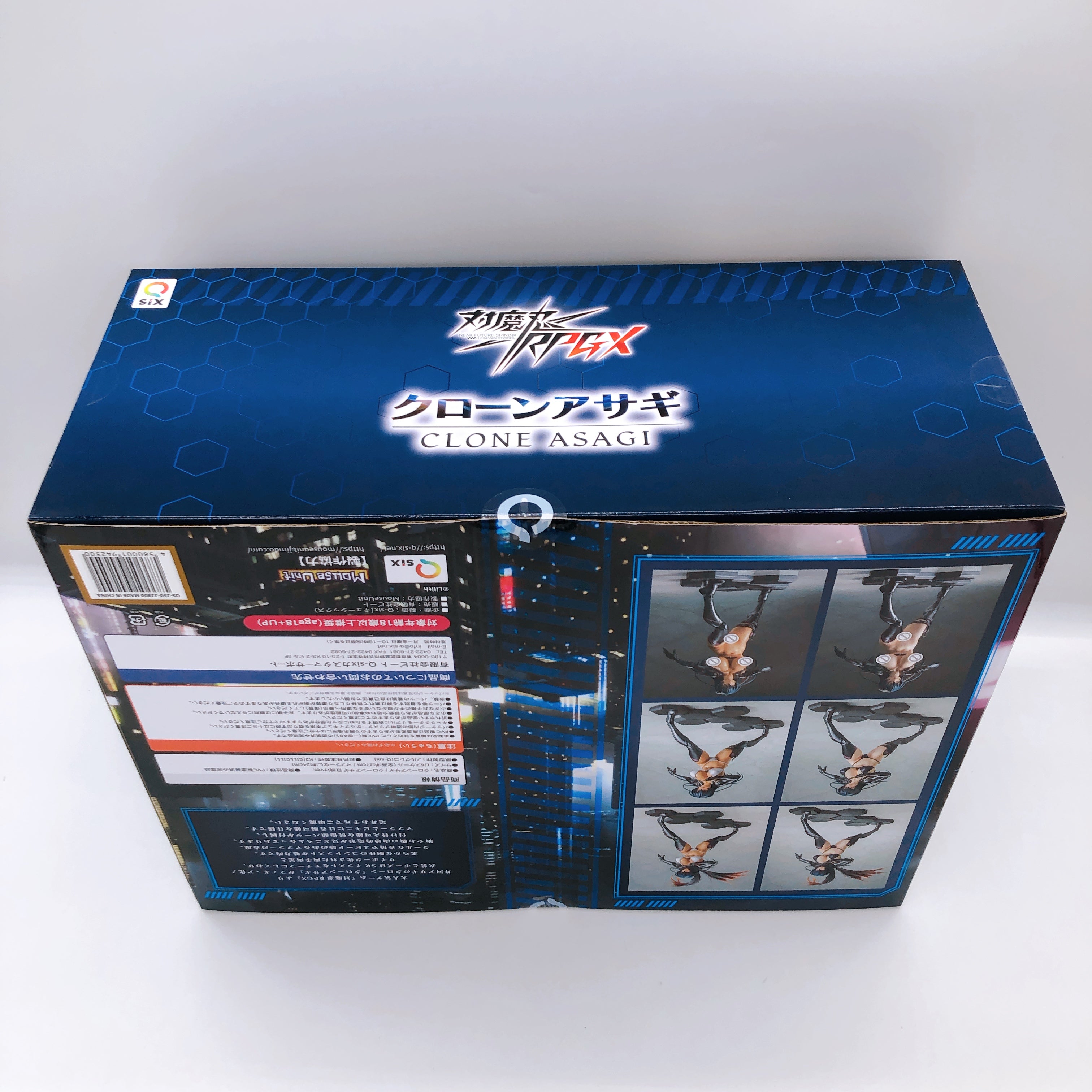 Q-six クローンアサギ　日焼けver. 対魔忍RPGX クローンアサギ プレミアムver. 1/6 完成品フィギュア