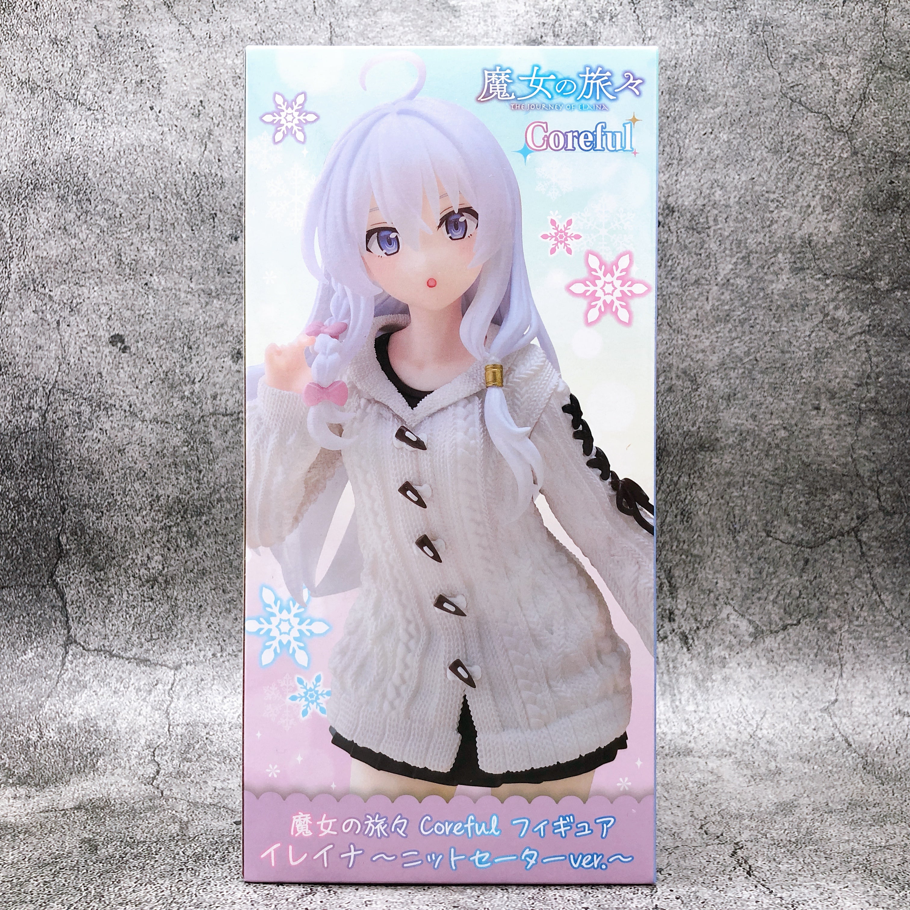 The Journey of Elaina Elaina KnitSweaterver. Coreful Figure Taito Japan Sealed