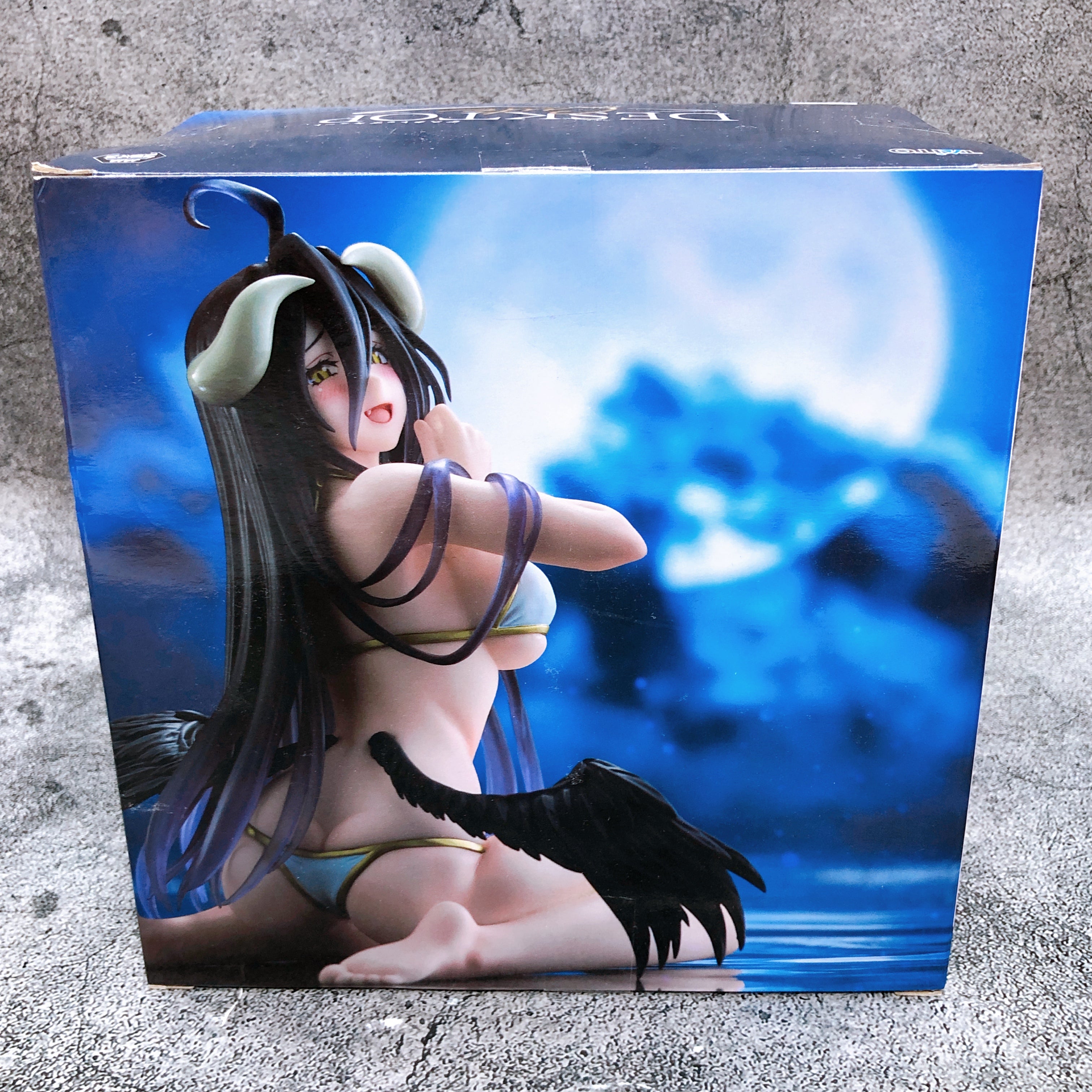 Overlord IV Albedo Swimsuit ver. Desktop Cute Figure Taito Japan Sealed FASTSHIP